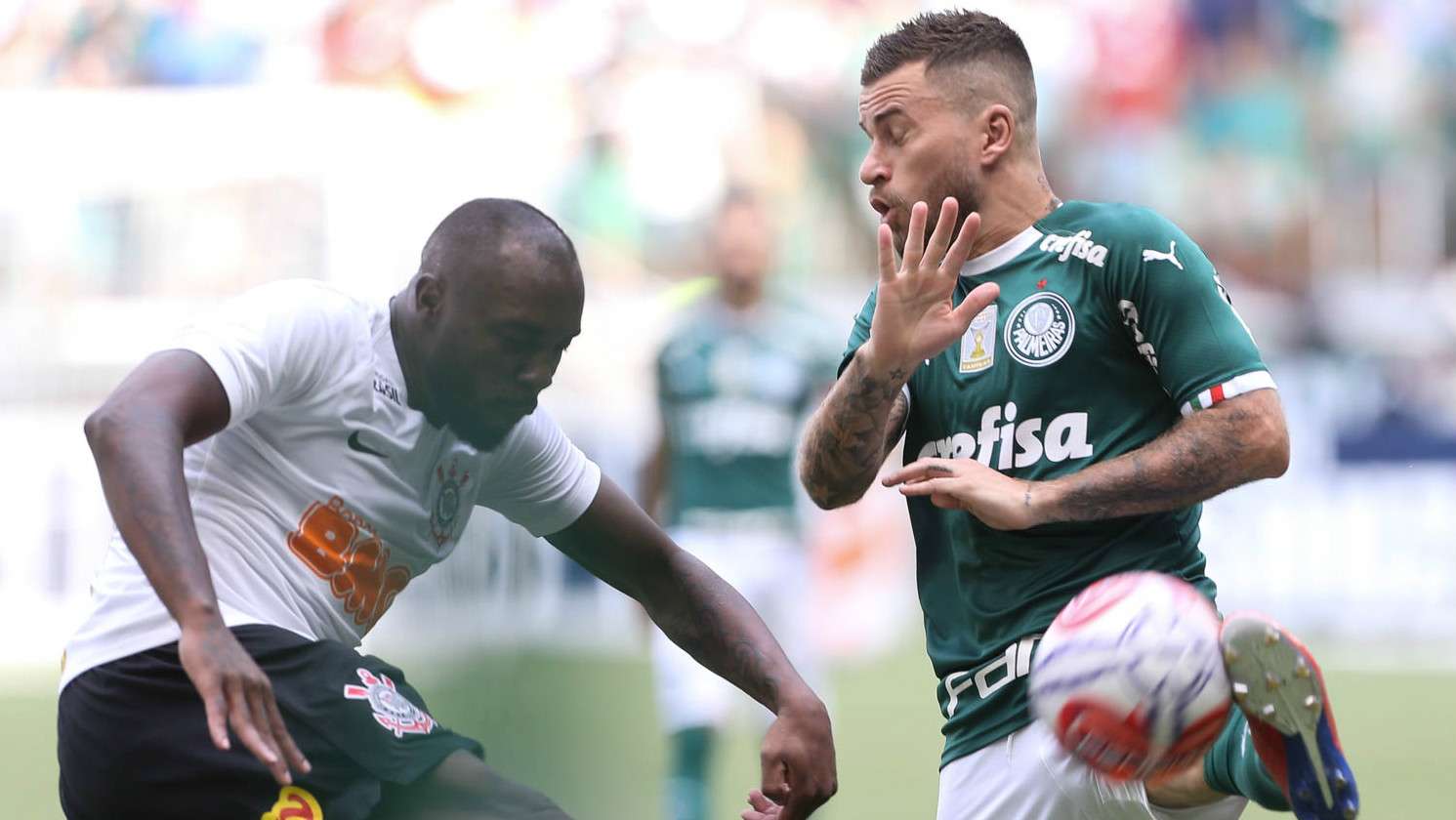 Manoel e Lucas Lima - Palmeiras x Corinthians - 2/02/2019