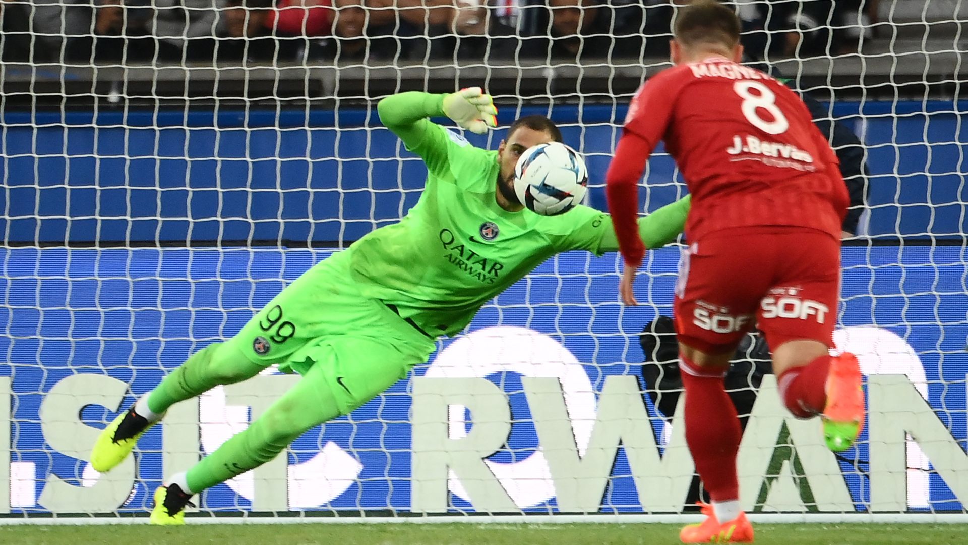 PSG Reims arrêt penalty Donnarumma