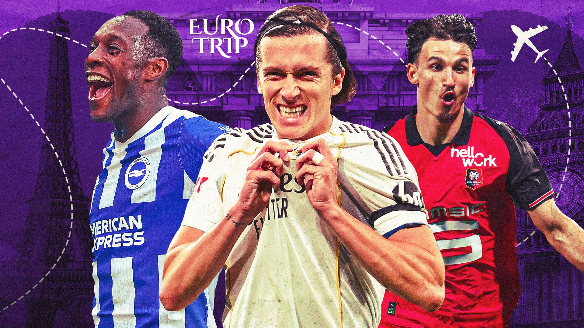 Euro Trip Danny Welbeck Alvaro Carreras Esteban Lepaul