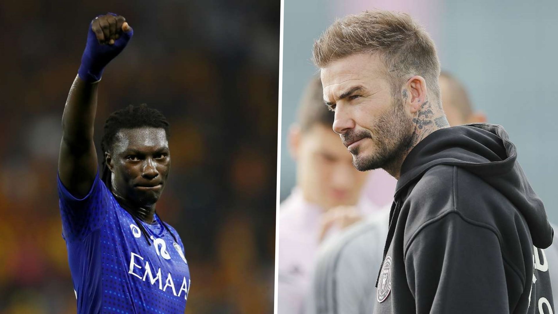 Bafétimbi Gomis - David Beckham