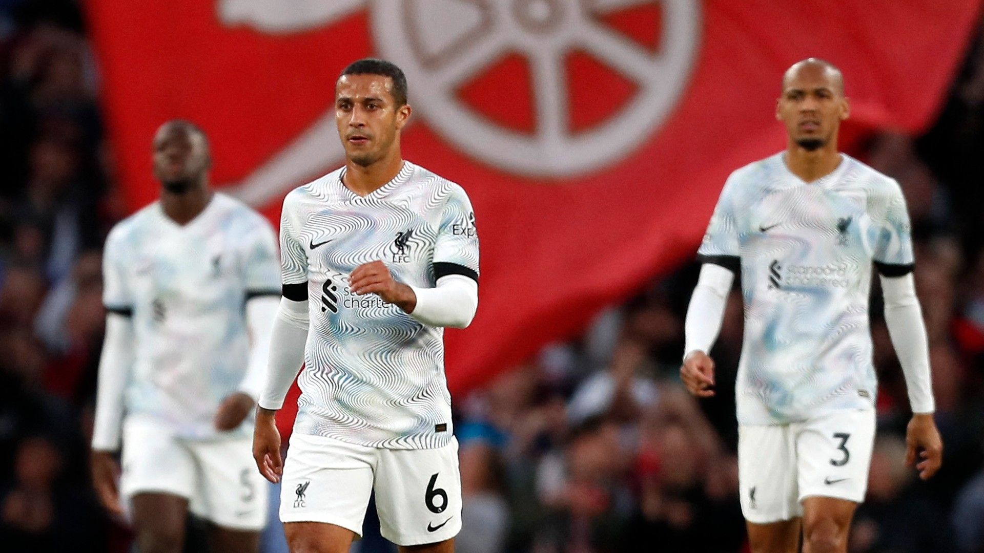 Thiago Fabinho Liverpool Arsenal 2022-23