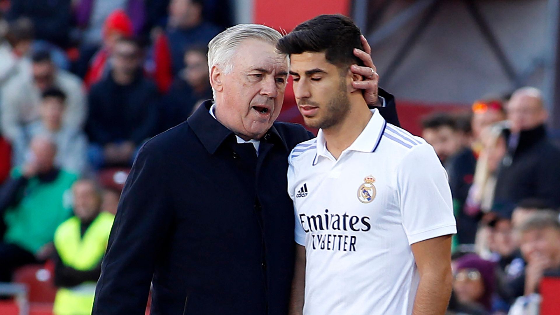 Carlo Ancelotti Marco Asensio Real Madrid 2022-23