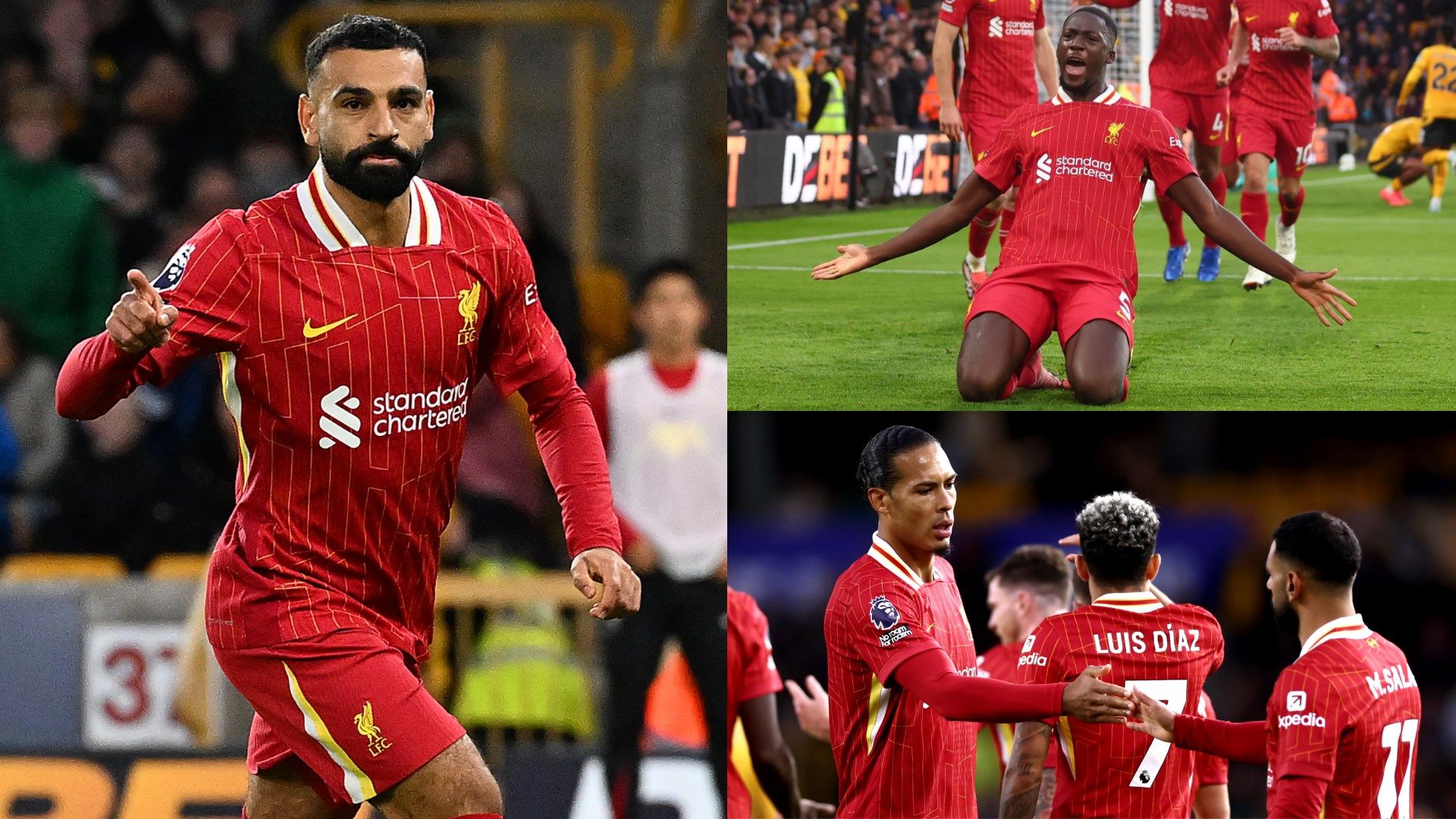 Liverpool player ratings vs Wolves: Mohamed Salah sends the Reds to the top of the Premier League despite a disappointing performance, while goalscorer Ibrahima Konate also has a mixed night