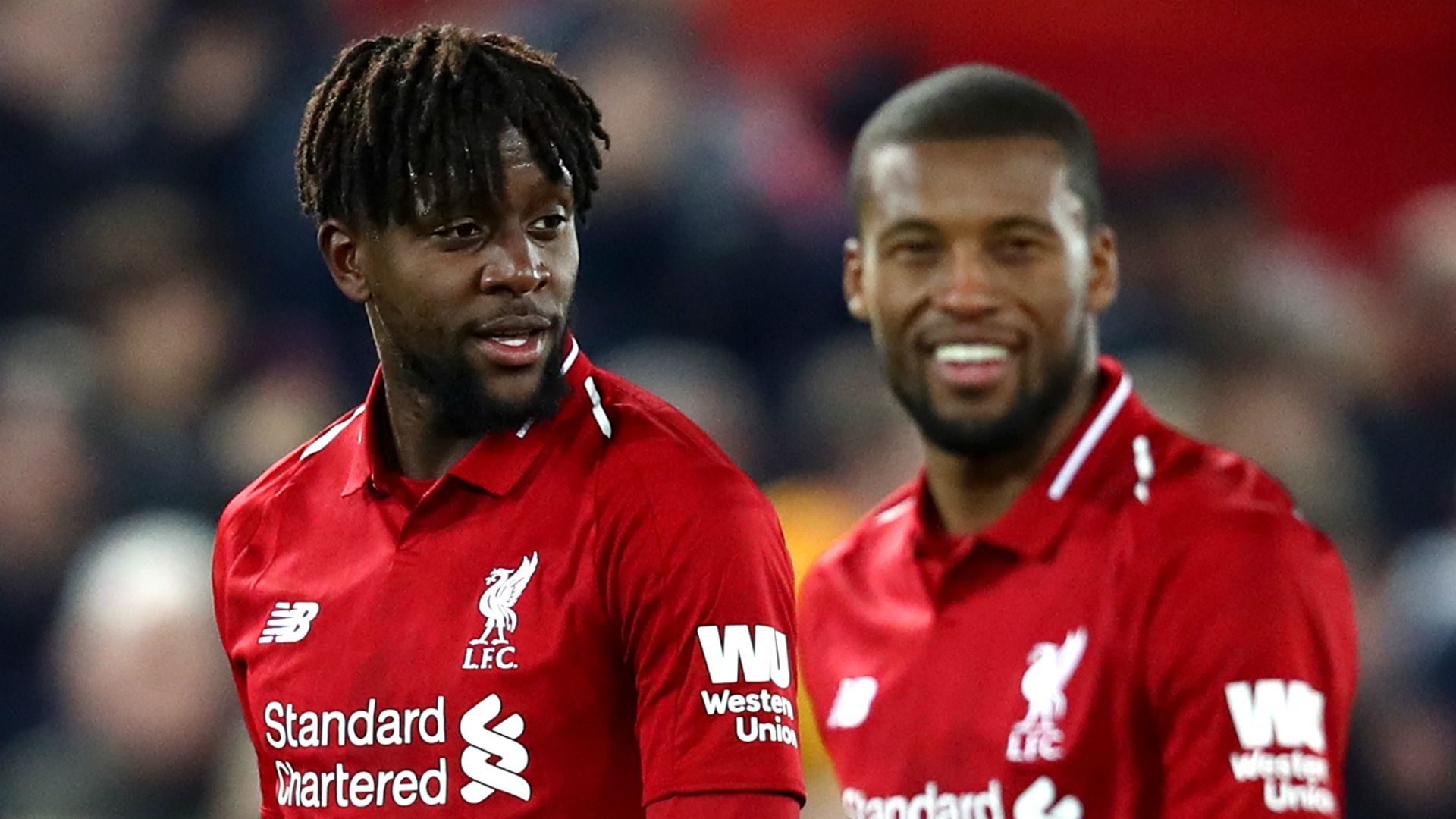 Georginio Wijnaldum Divock Origi Liverpool