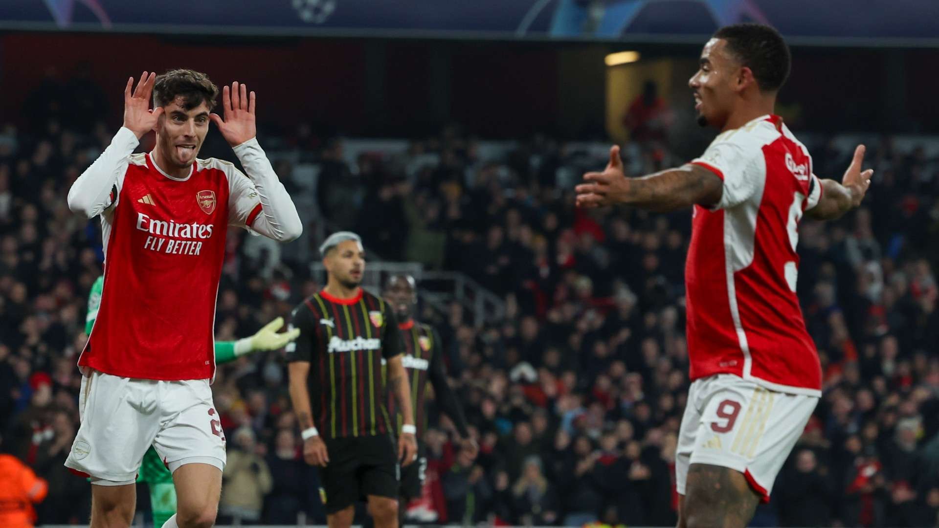 Kai Havertz Gabriel Jesus Arsenal 2023