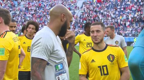 140718 Bélgica Inglaterra Thierry Henry Eden Hazard