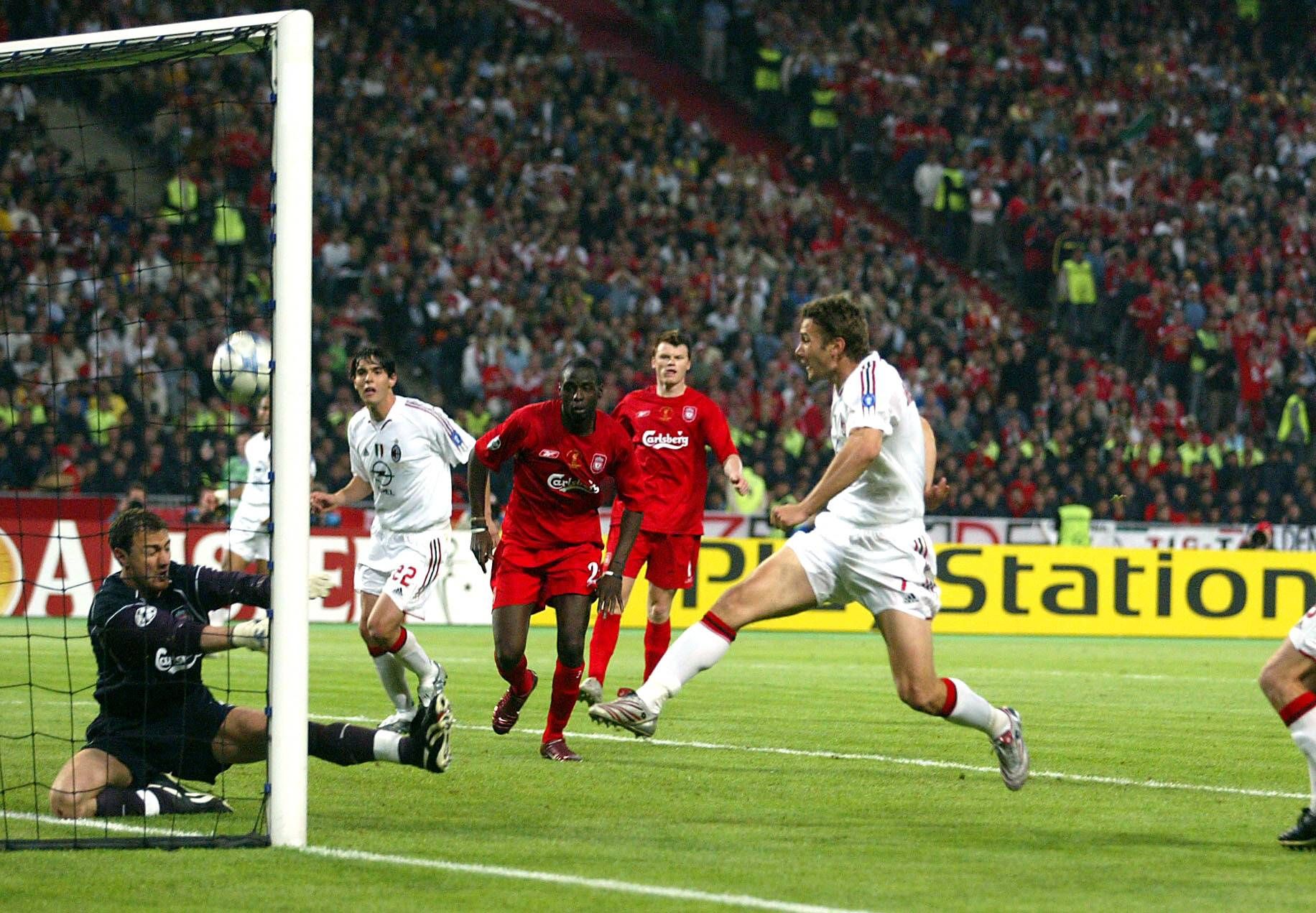 GER ONLY Shevchenko Milan Liverpool