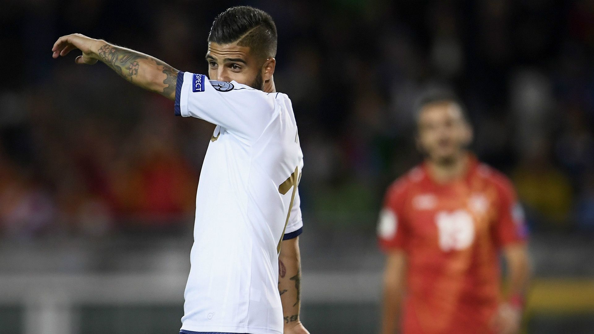 Lorenzo Insigne Italy Macedonia