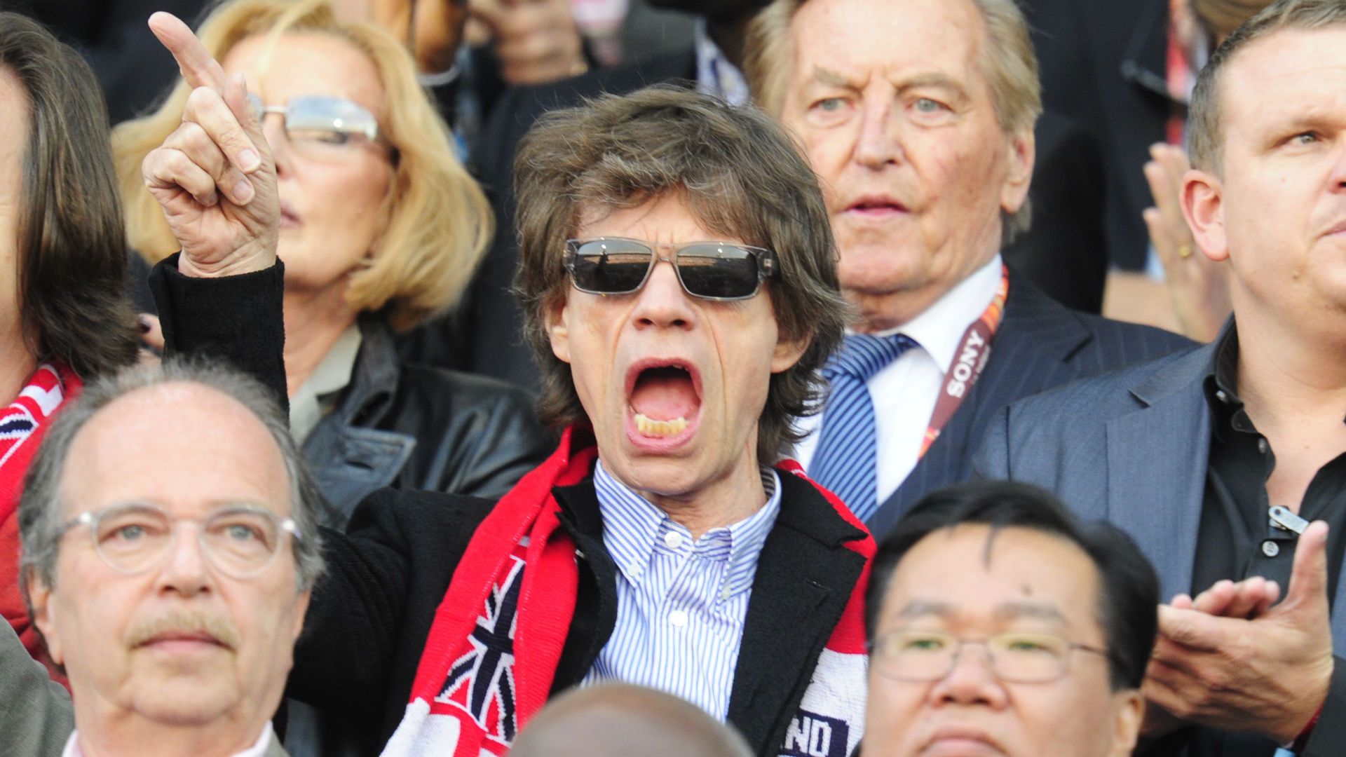 Mick Jagger arsenal