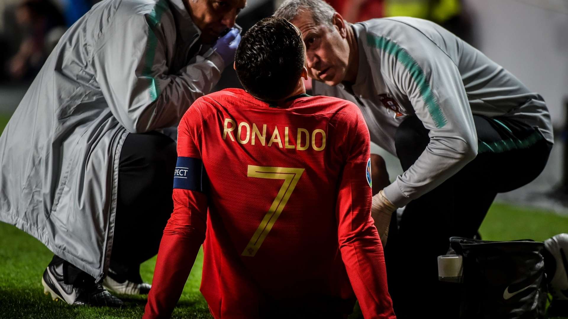 Cristiano Ronaldo injury, Portugal