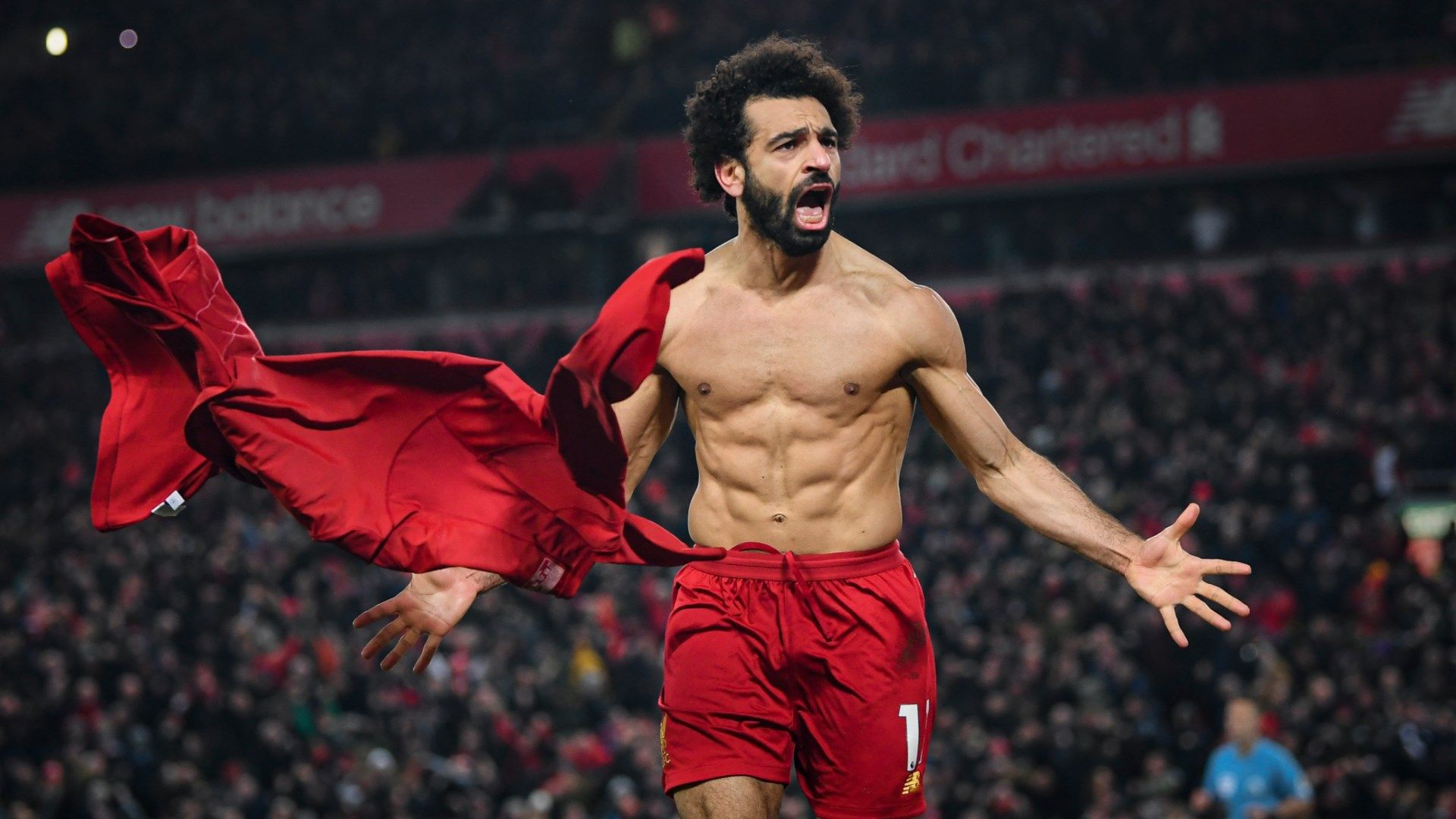 Mohamed Salah Liverpool Manchester United Premier League 2019-20