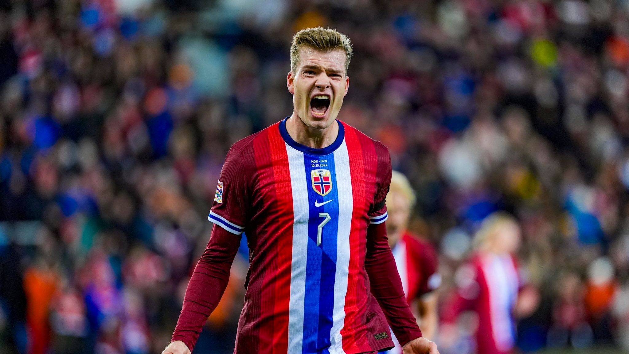 alexander sorloth noruega nations league