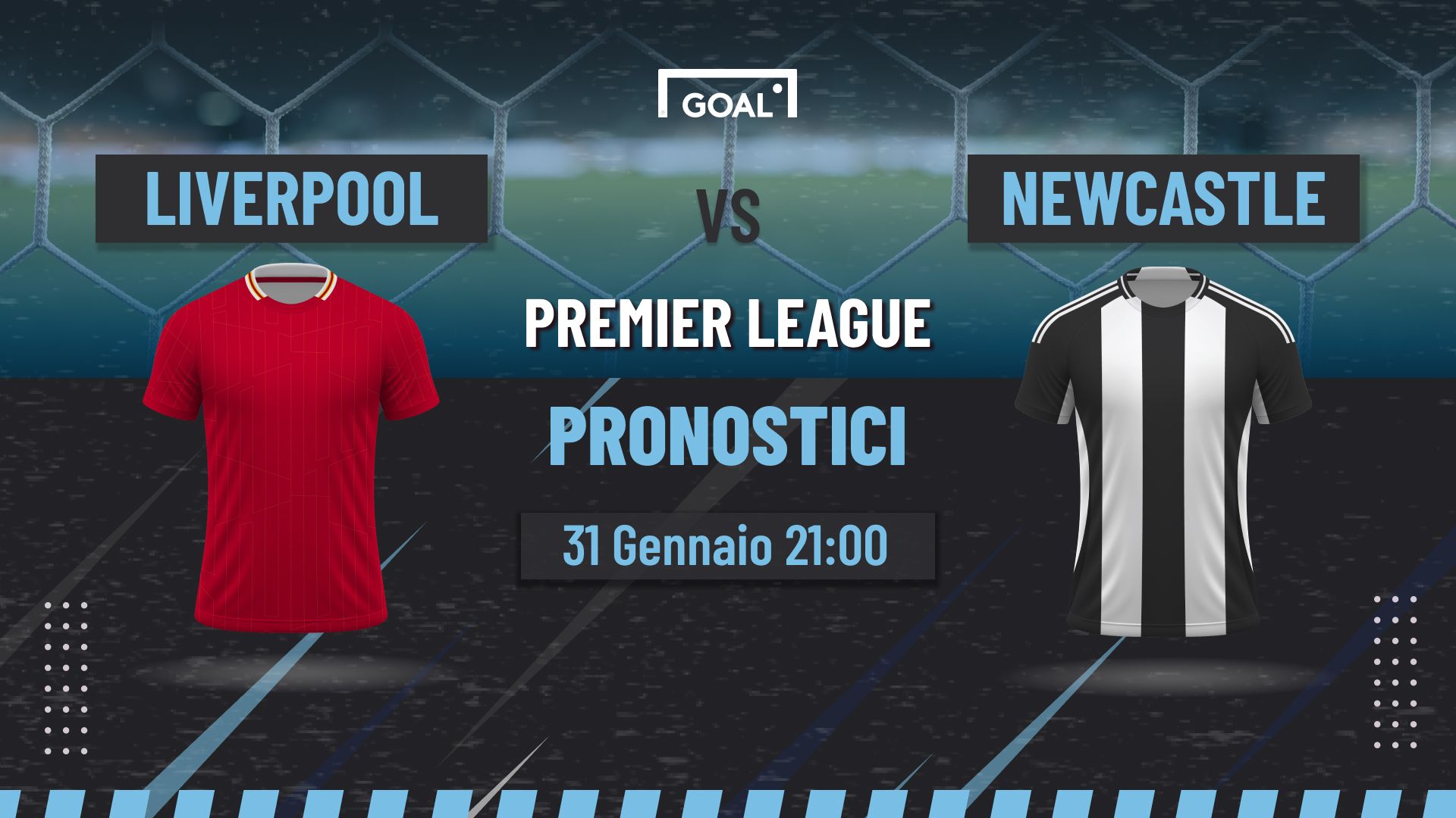 pronostici Liverpool - Newcastle United