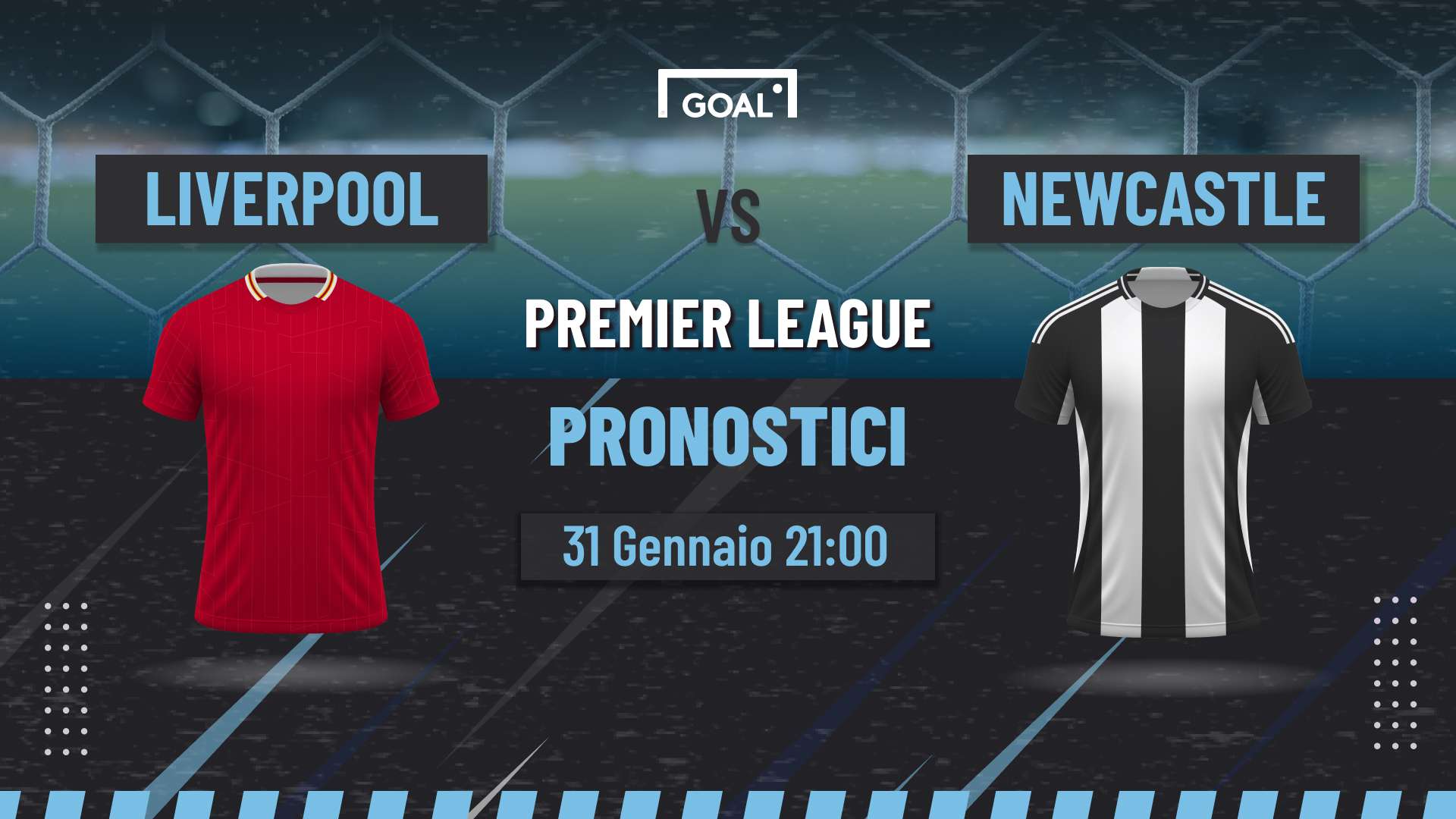 pronostici Liverpool - Newcastle United