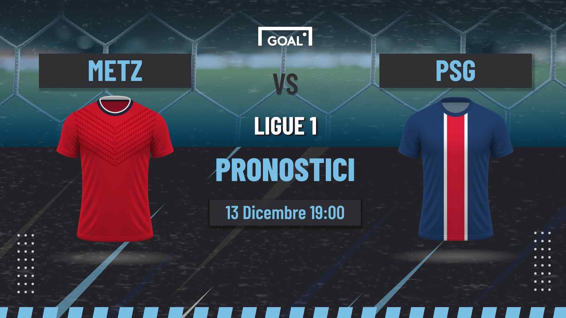  pronostici Metz - PSG