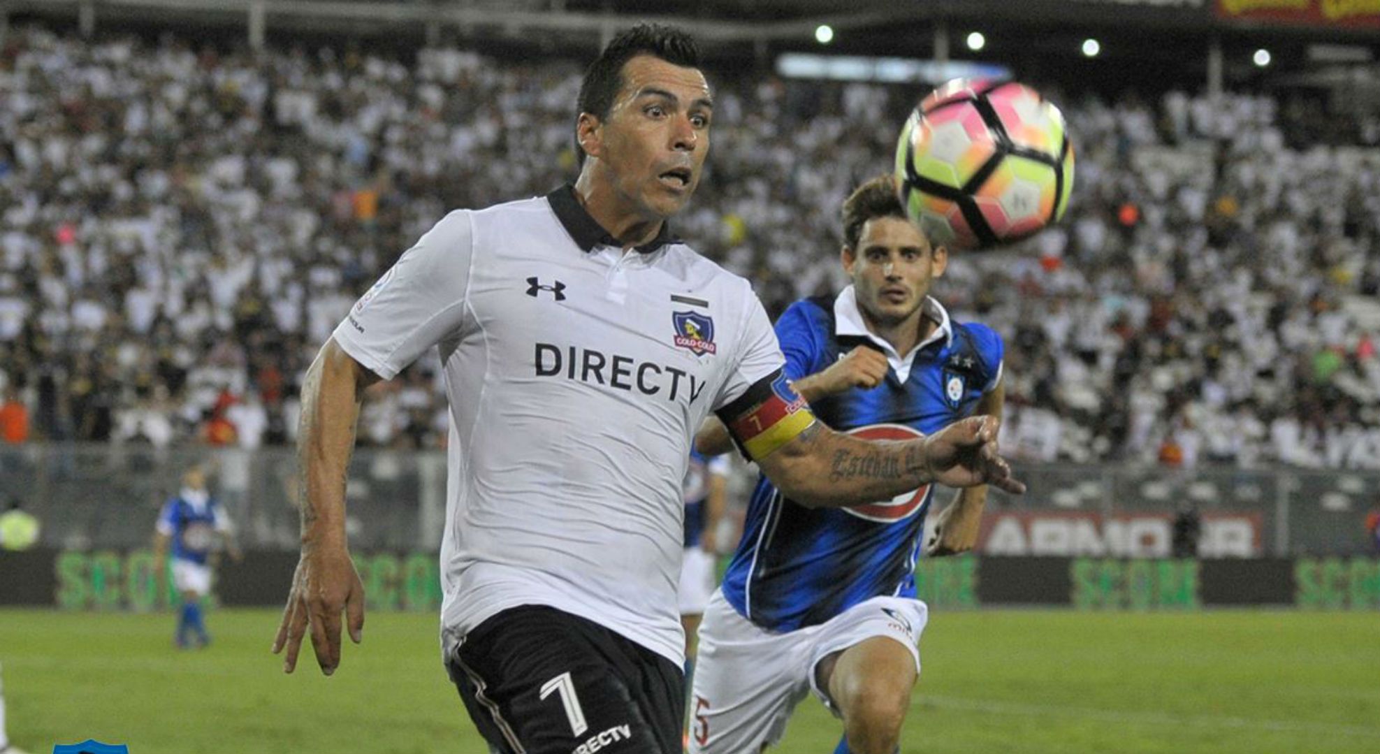 180317 Esteban Paredes y Omar Merlo Colo Colo Huachipato