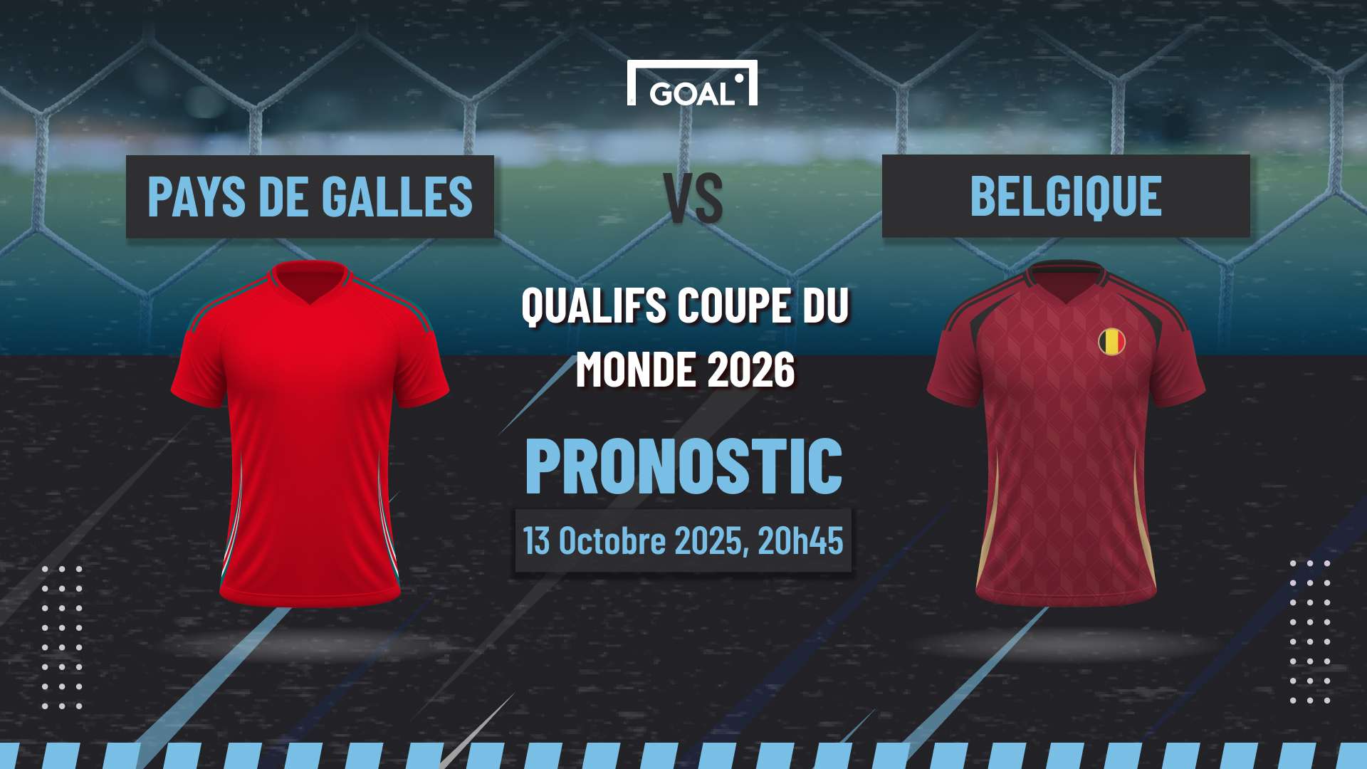 Pronostic Pays de Galles vs Belgique