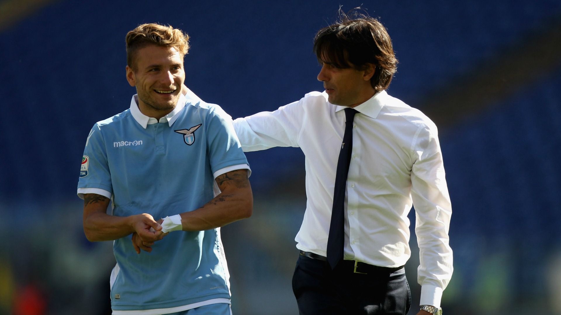 Ciro Immobile Simone Inzaghi Lazio