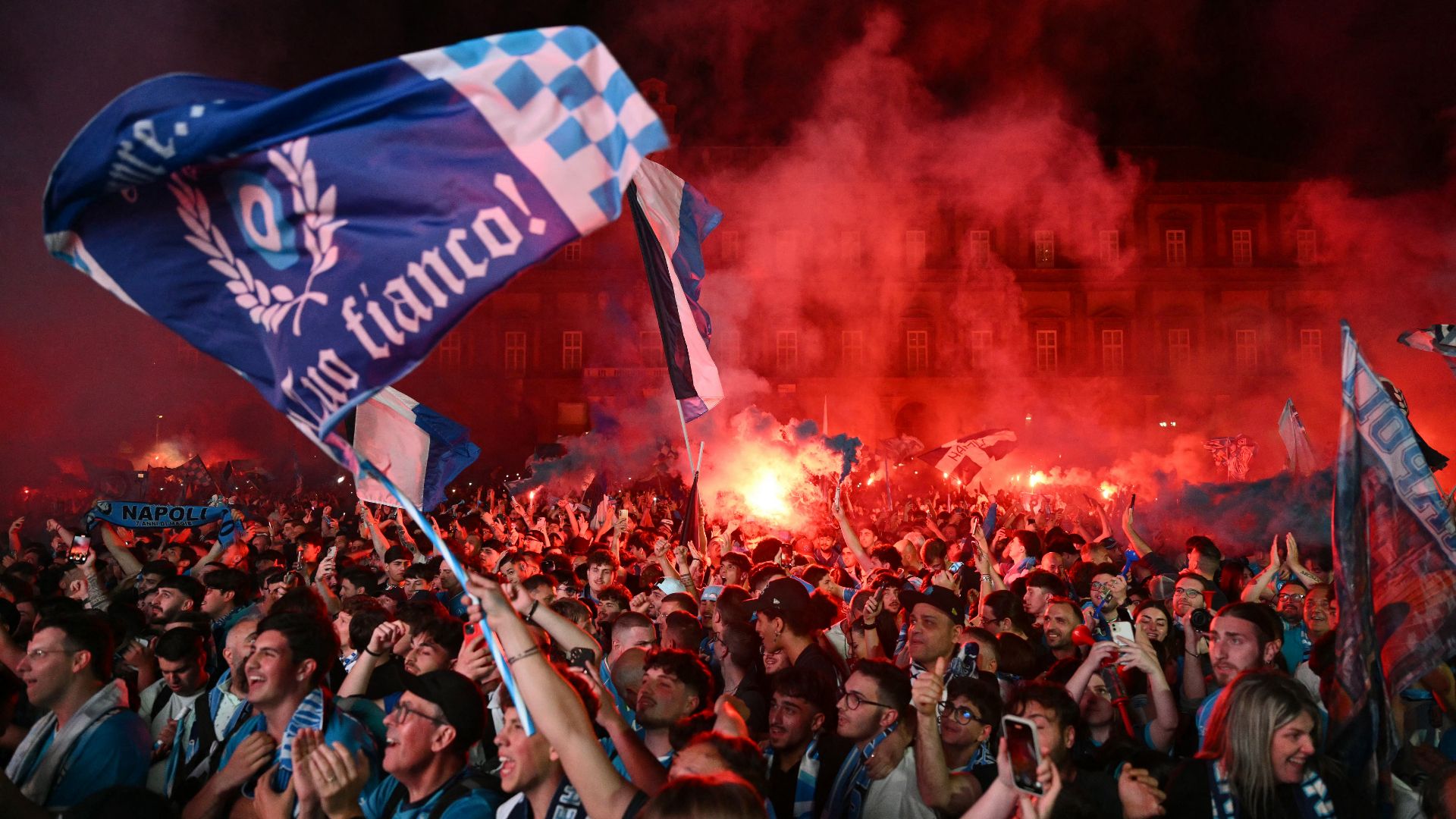 Napoli tifosi Scudetto