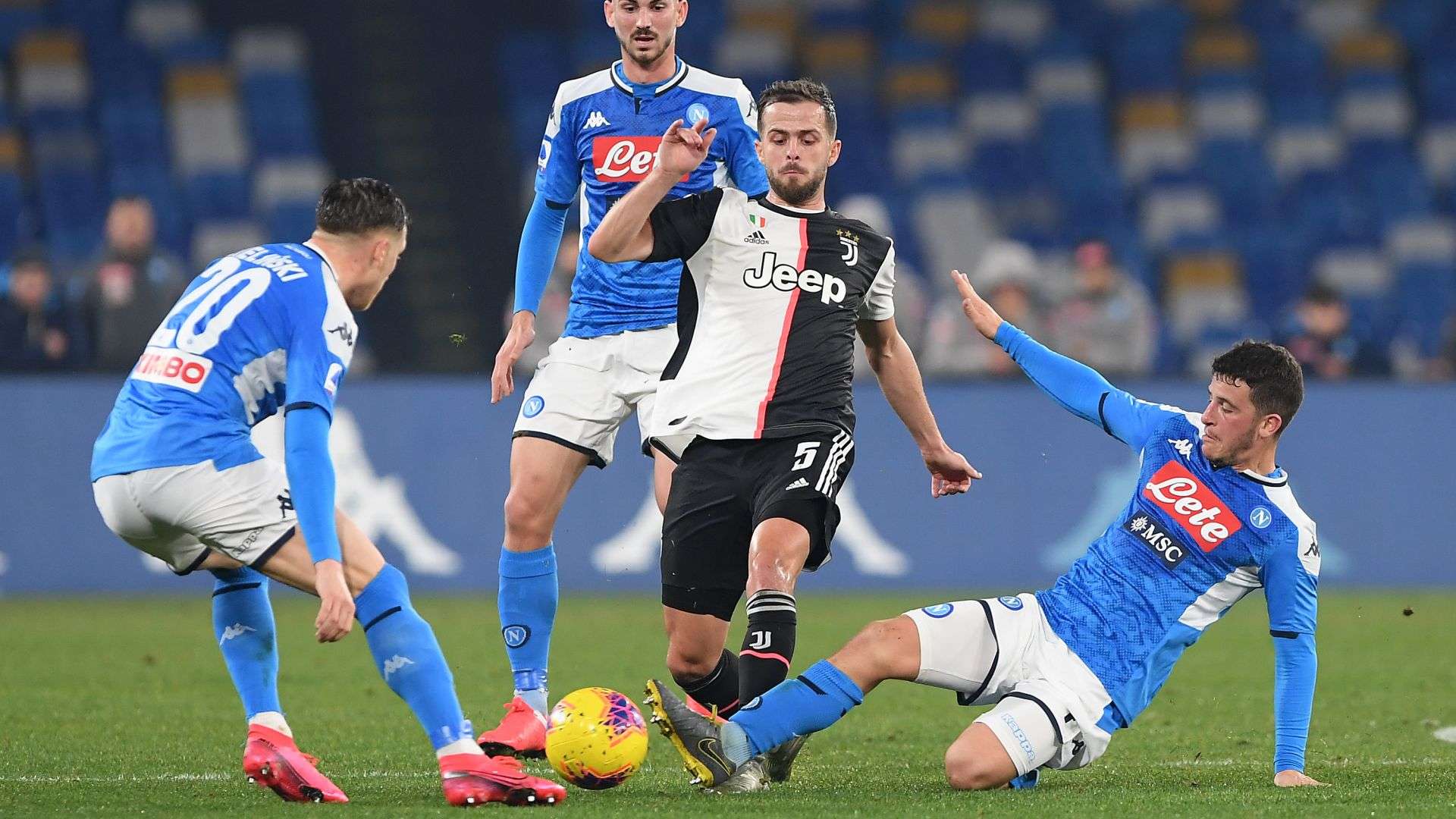 Miralem Pjanic Napoli Juventus Serie A