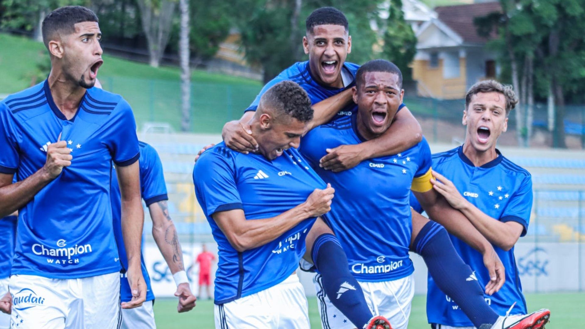 Cruzeiro sai na frente, mas Sampaio busca empate no jogo de ida das quartas  da Copa do Brasil sub-20, futebol