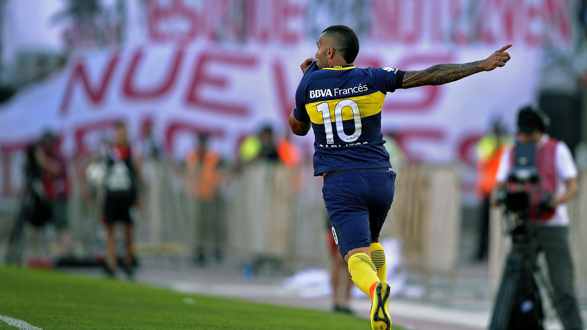 Carlos Tevez River Boca 12122016