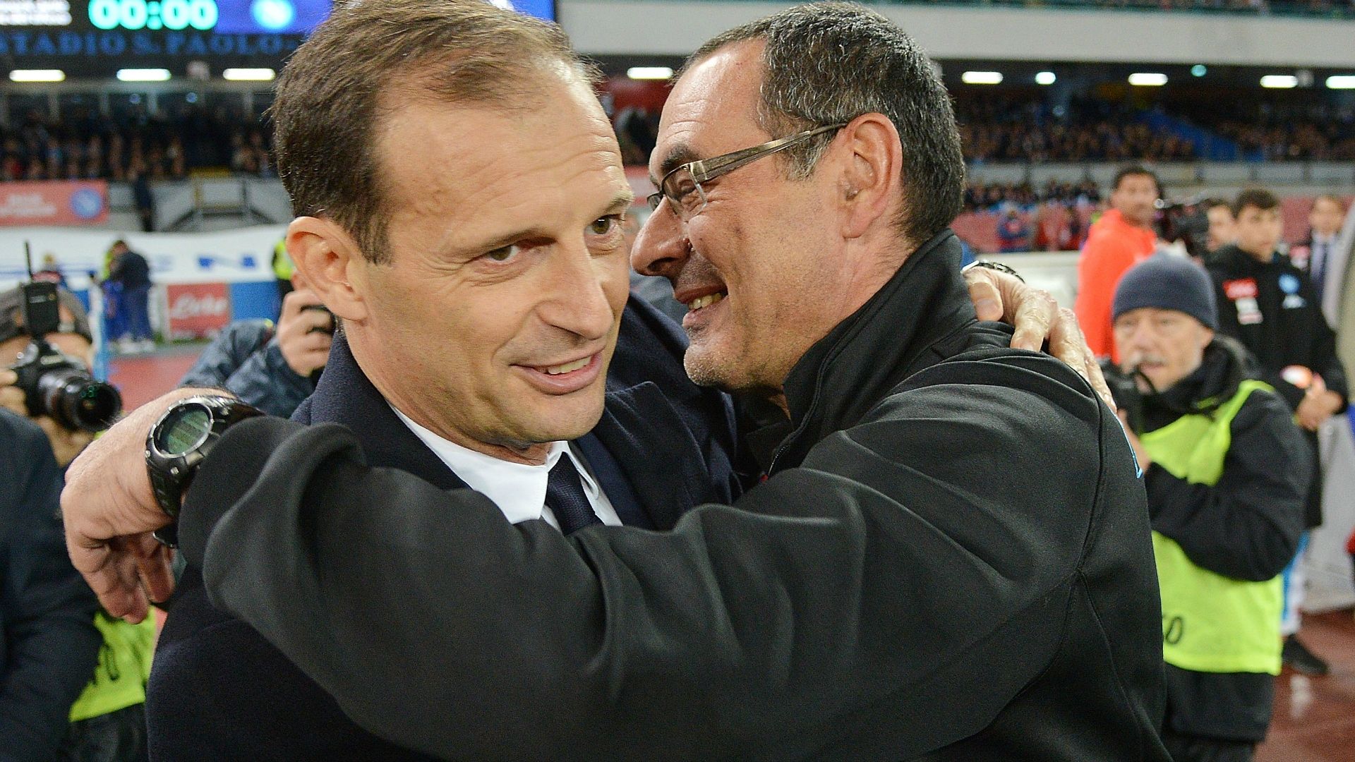 Sarri Allegri Napoli Juventus Serie A