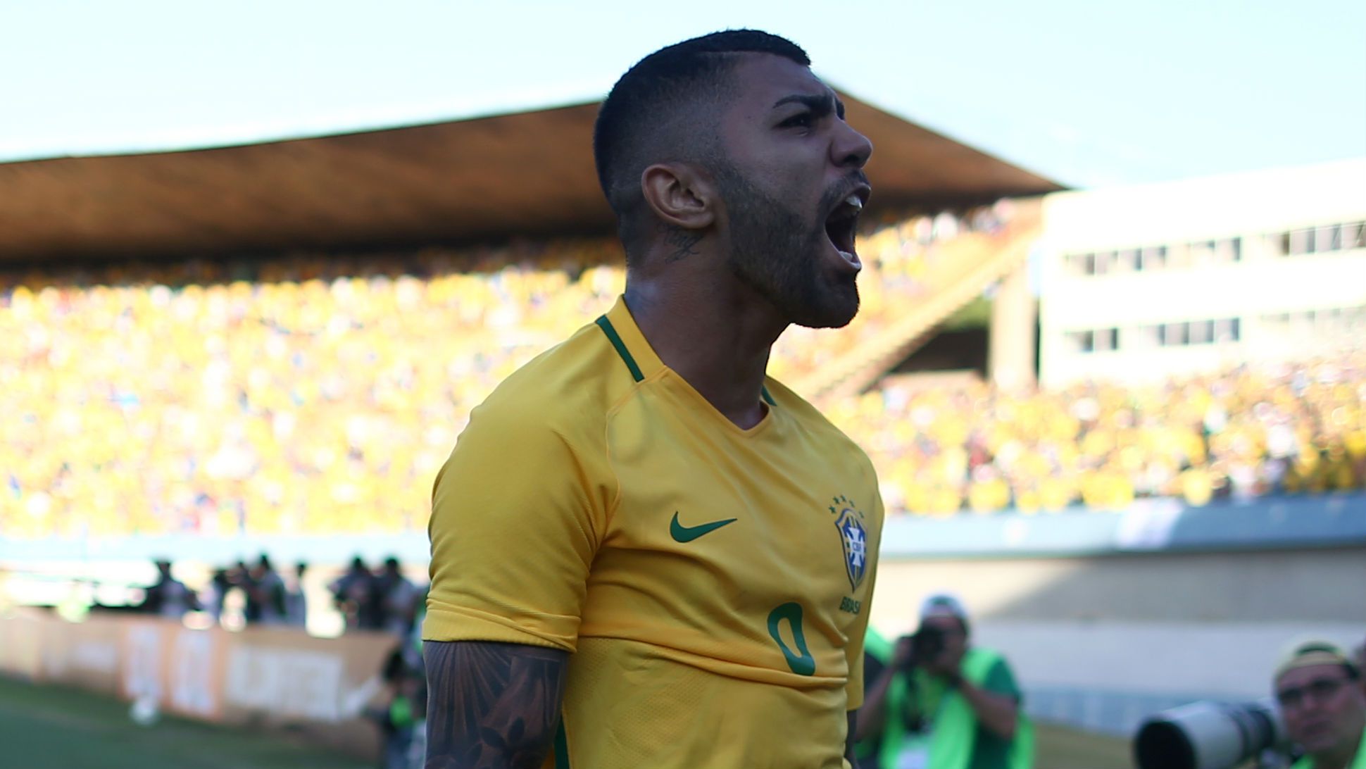 Gabigol Gabriel Brasil Seleção Japão 30072016