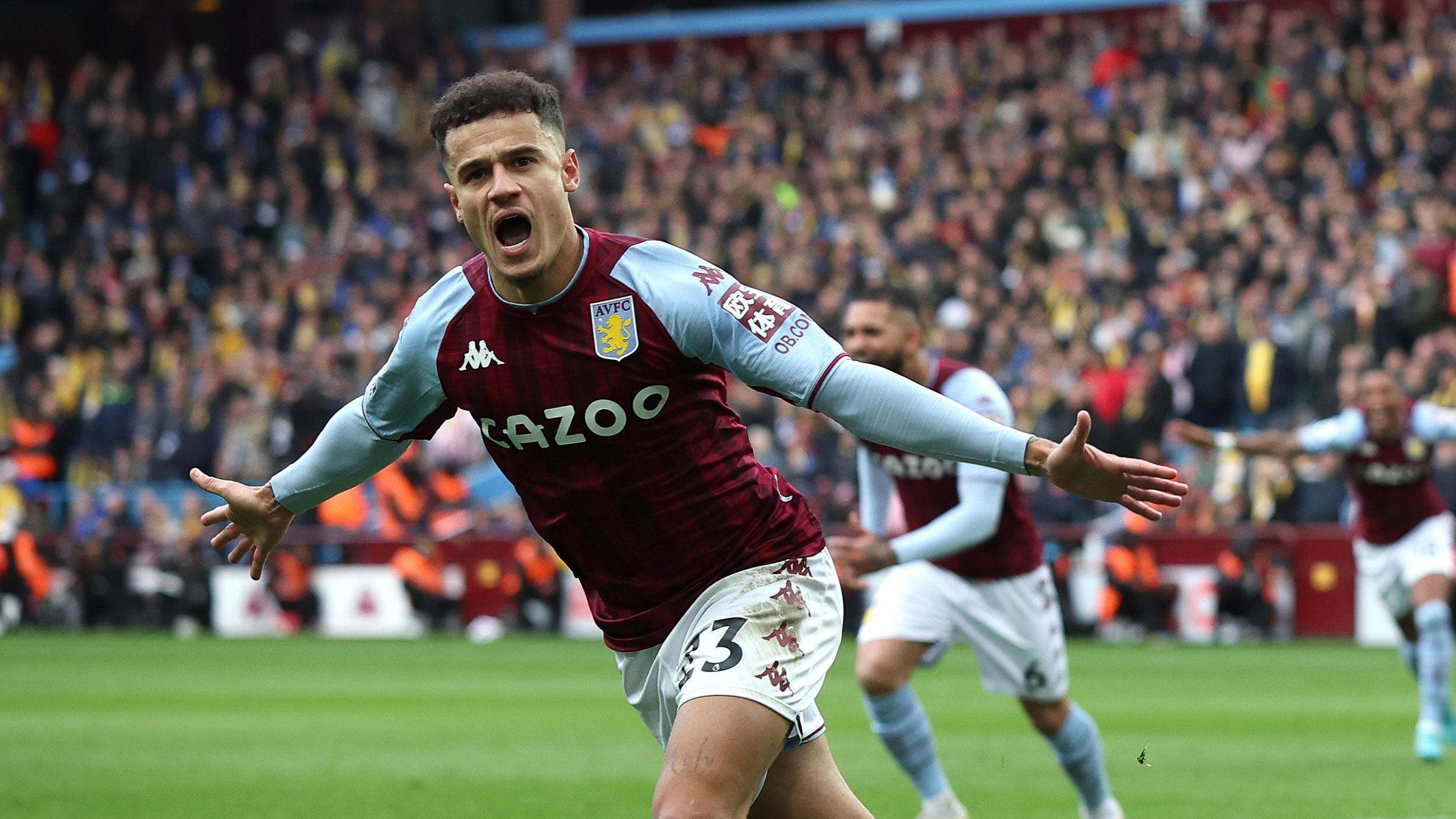 Aston Villa announce permanent Coutinho signing from