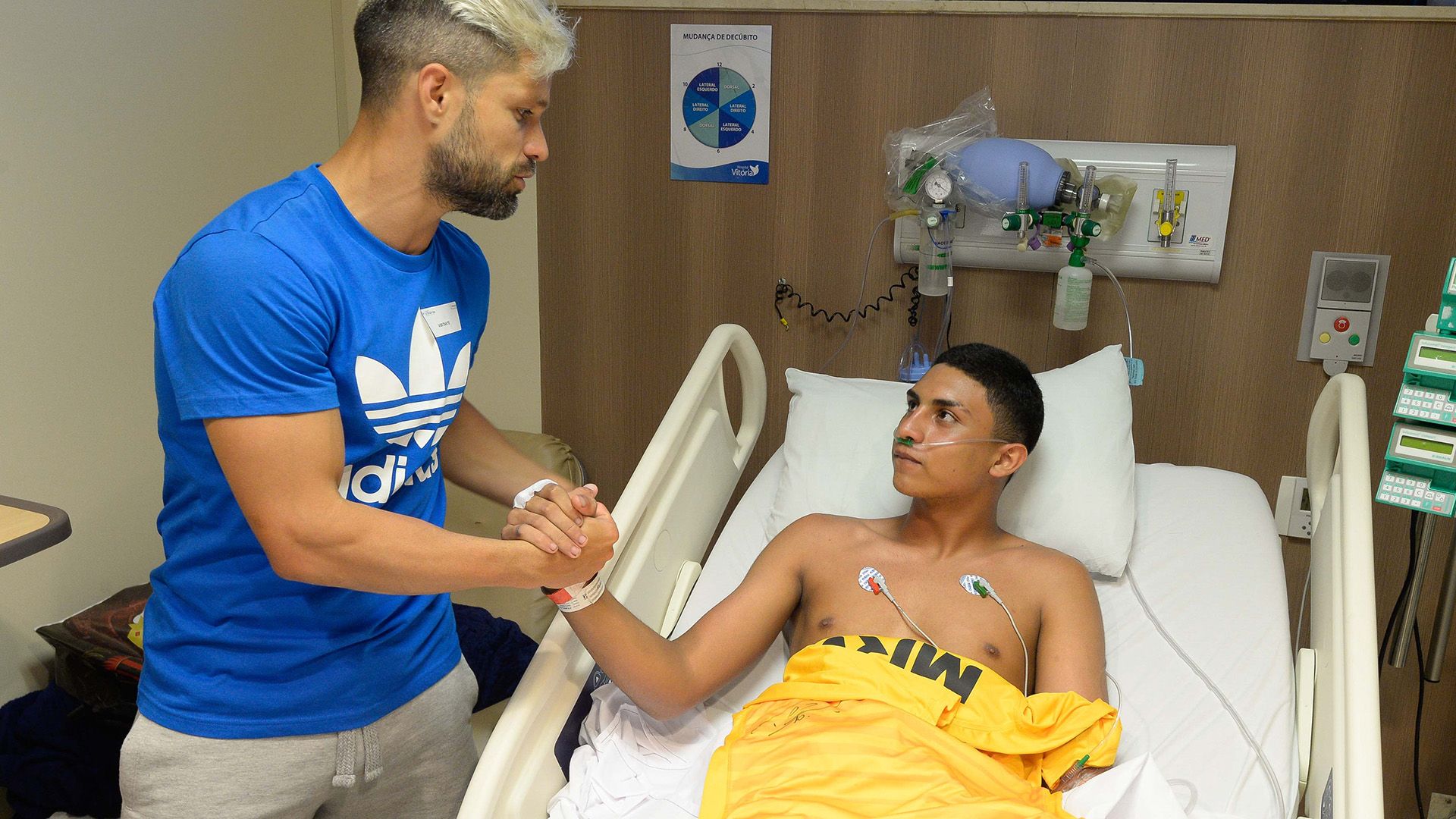 Diego Francisco Dyogo Flamengo incêndio visita 11022019