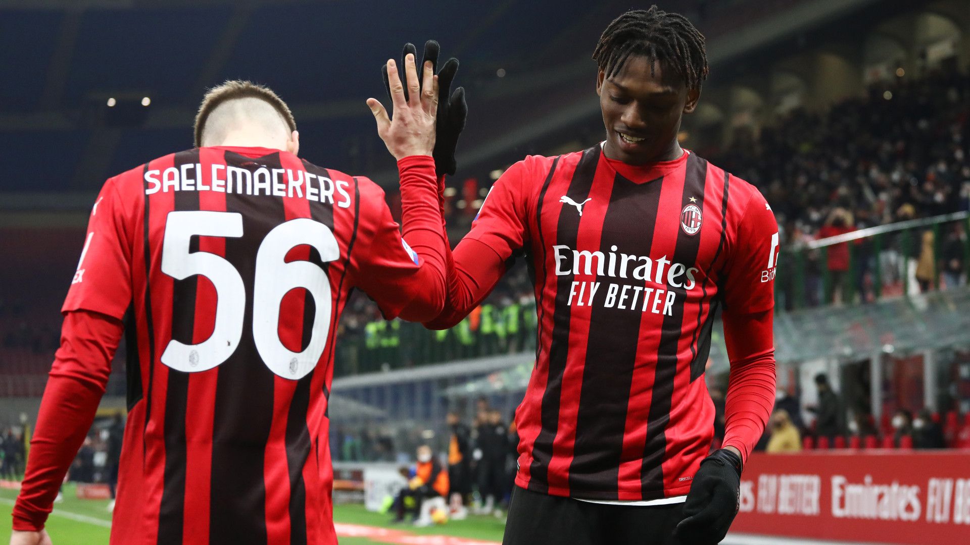 Saelemaekers Leao Milan Spezia Serie A