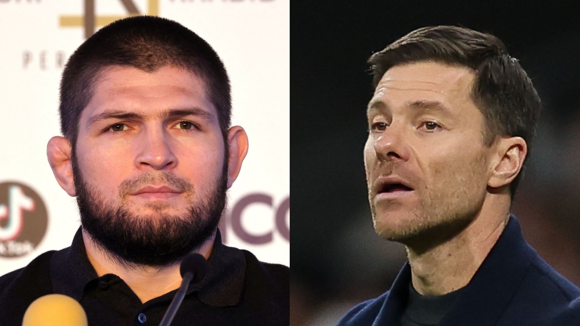GFX Khabib Nurmagomedov Xabi Alonso