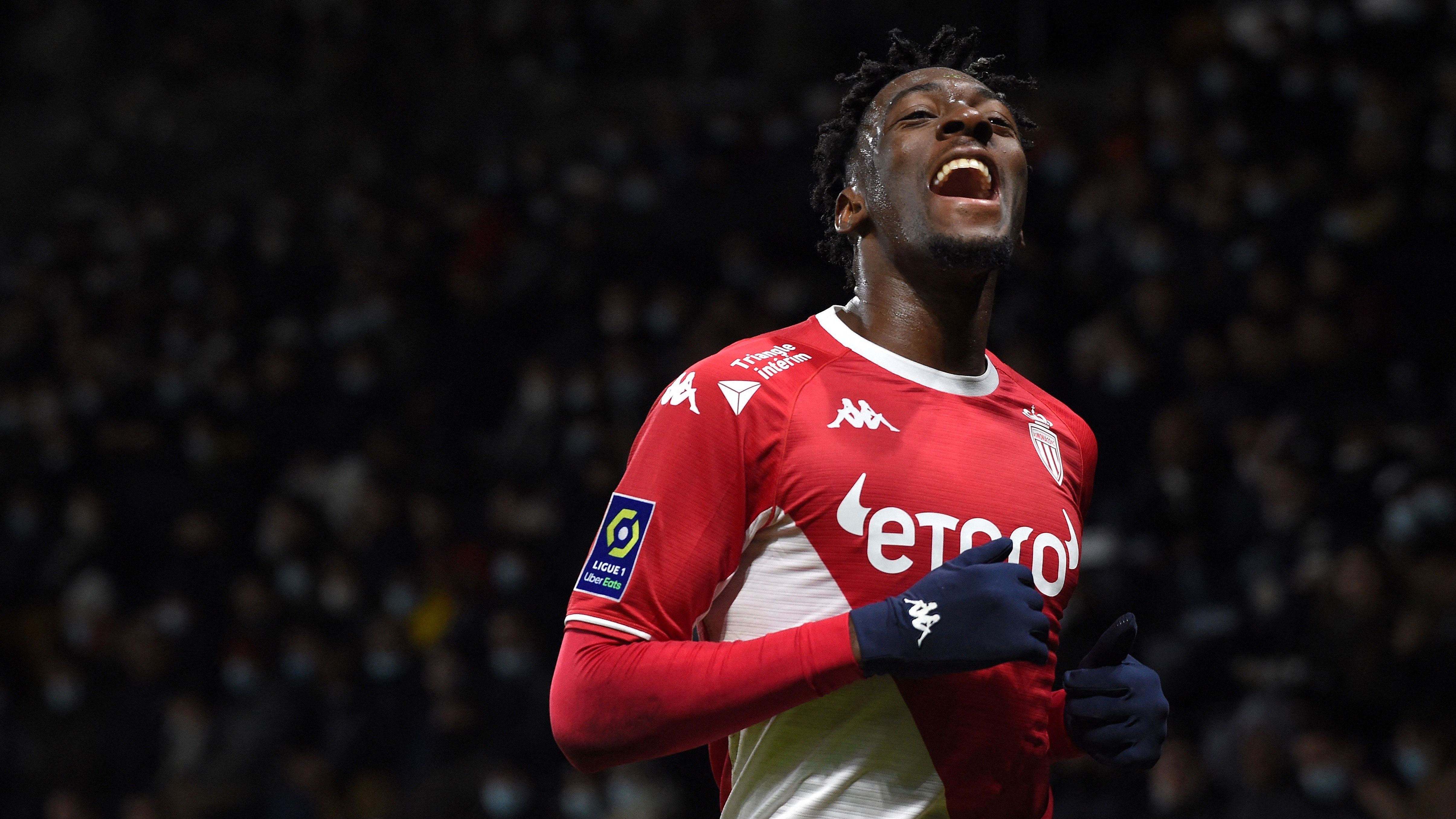 Axel Disasi, SCO Angers, AS Monaco, Ligue 1,  1-12-2021