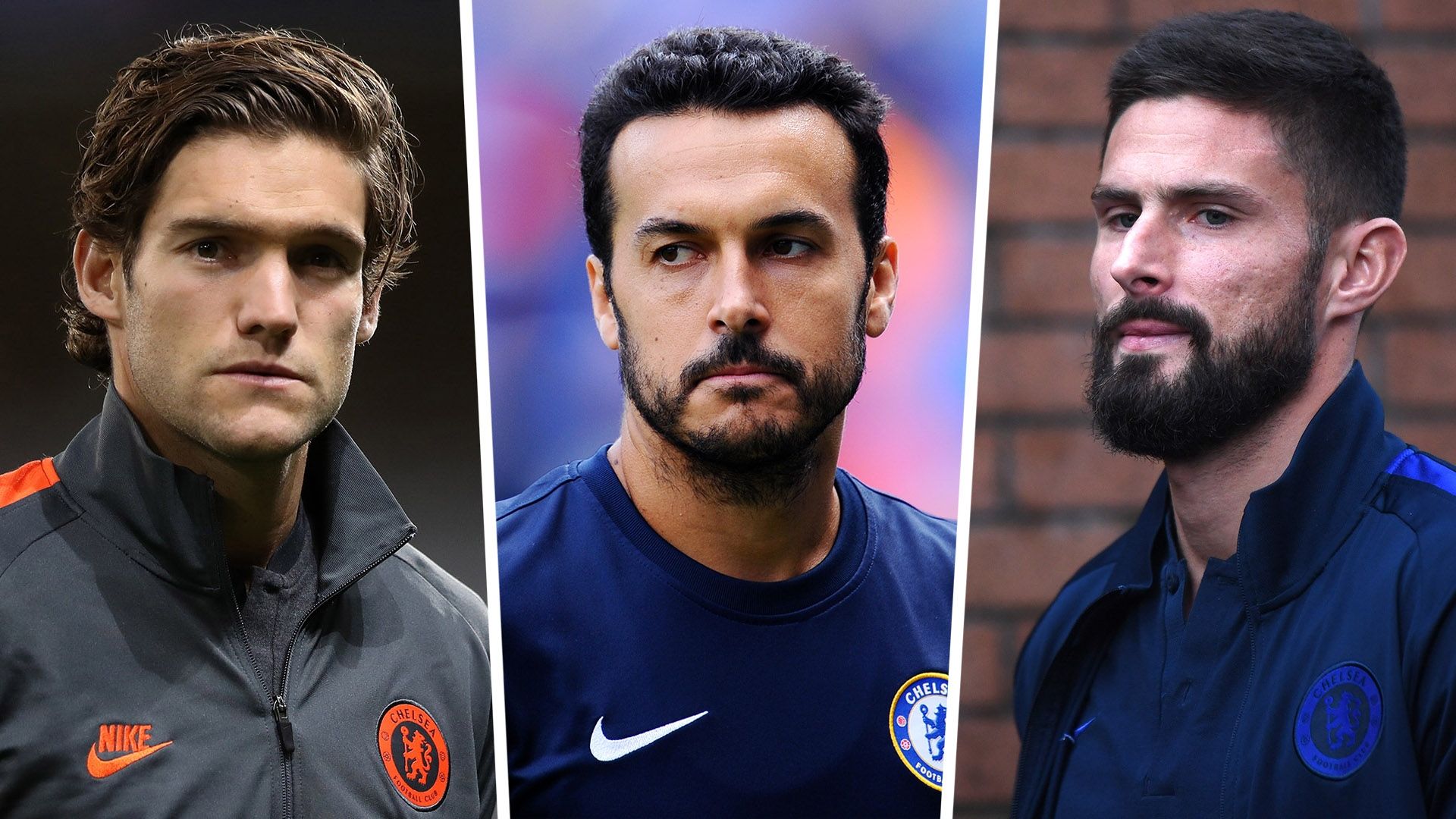 Marcos Alonso Pedro Olivier Giroud Chelsea