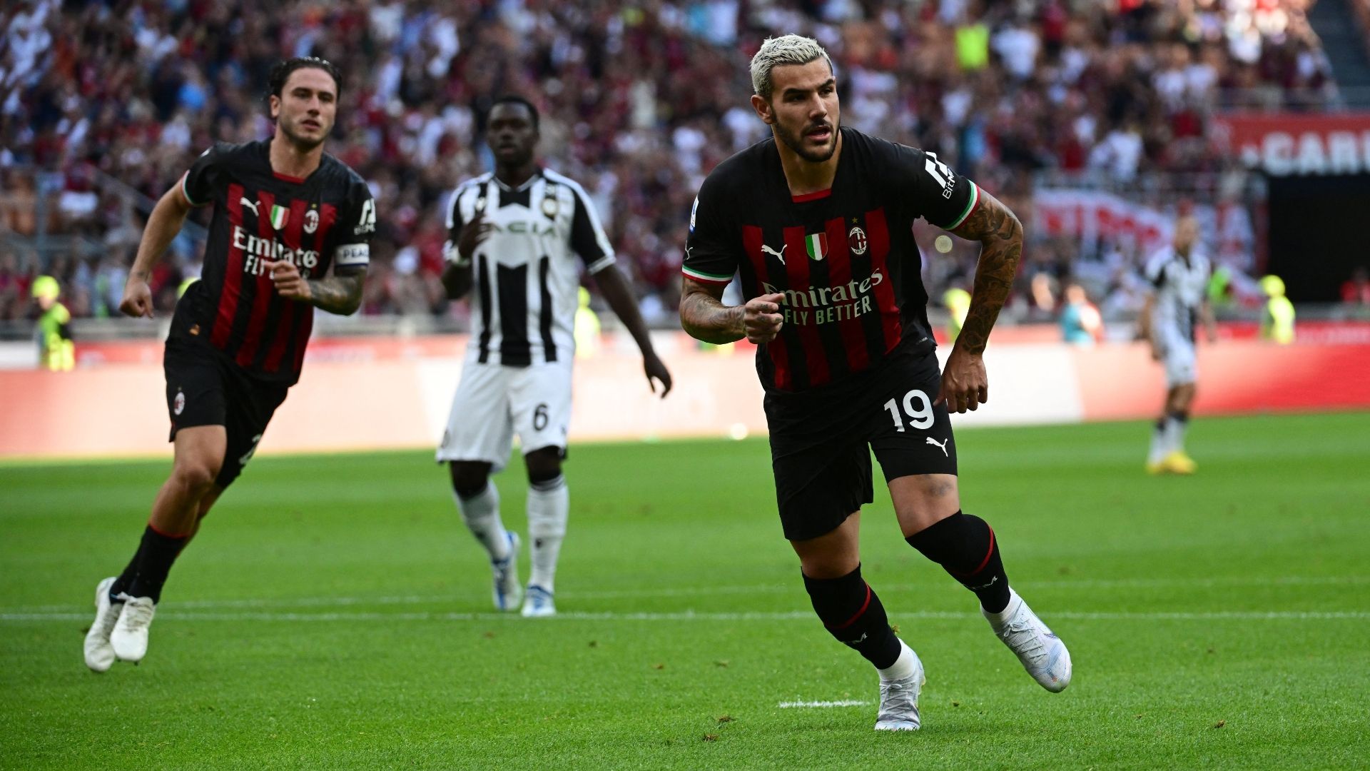 Theo Hernandez Milan Udinese