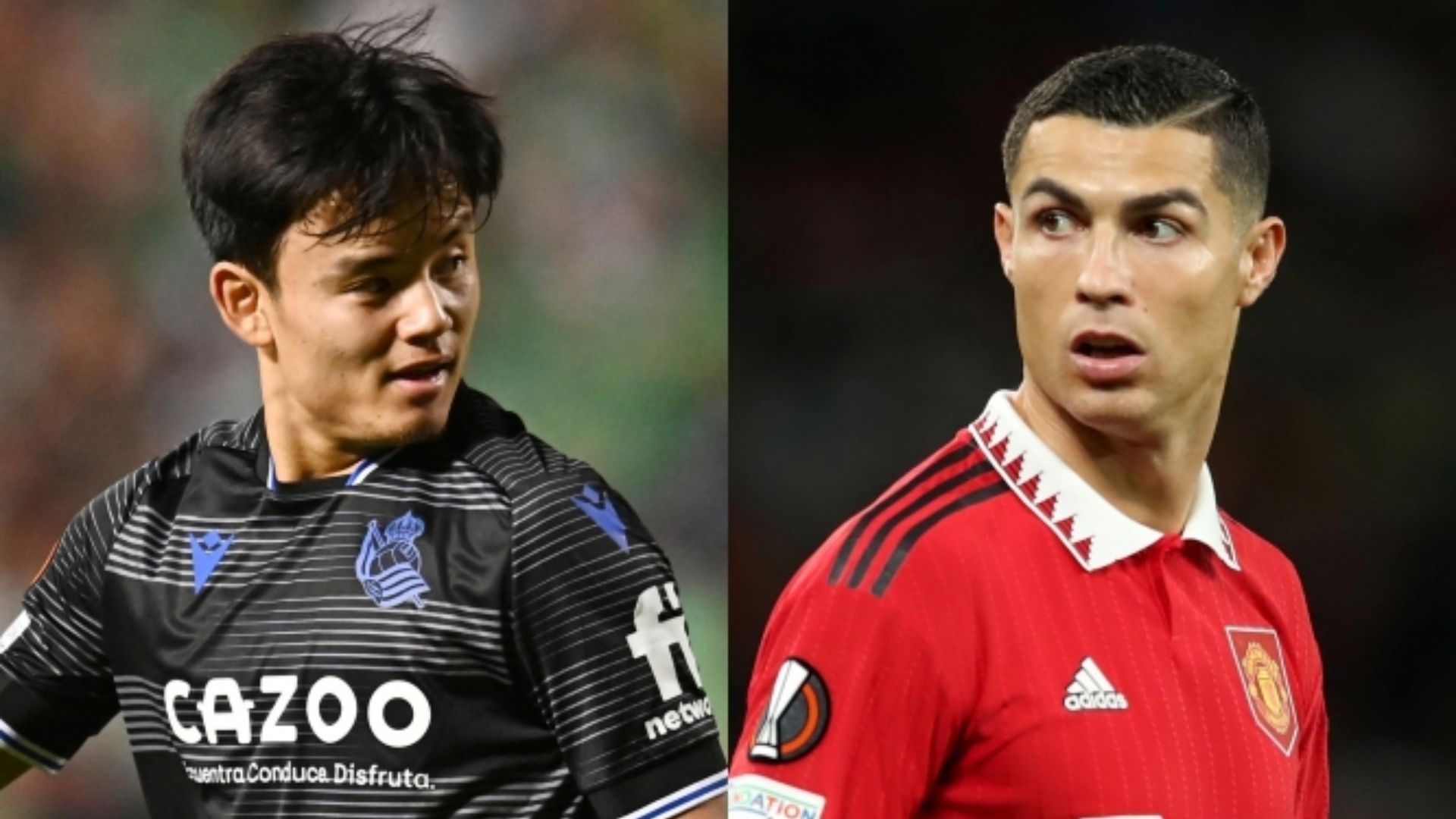 Takefusa Kubo Real Sociedad Cristiano Ronaldo Man United