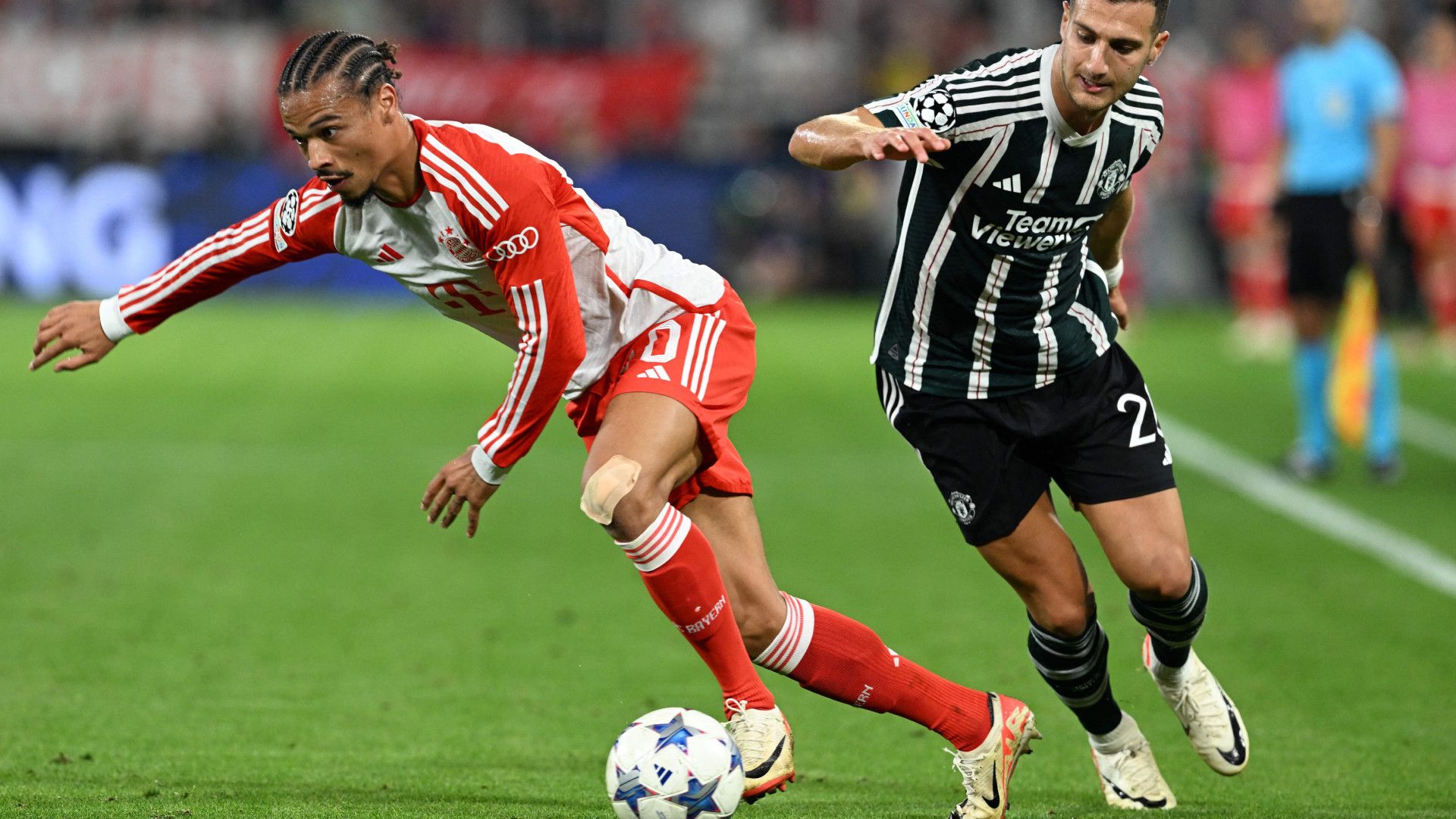 LEROY SANE BAYERN MÜNCHEN CHAMPIONS LEAGUE 20092023