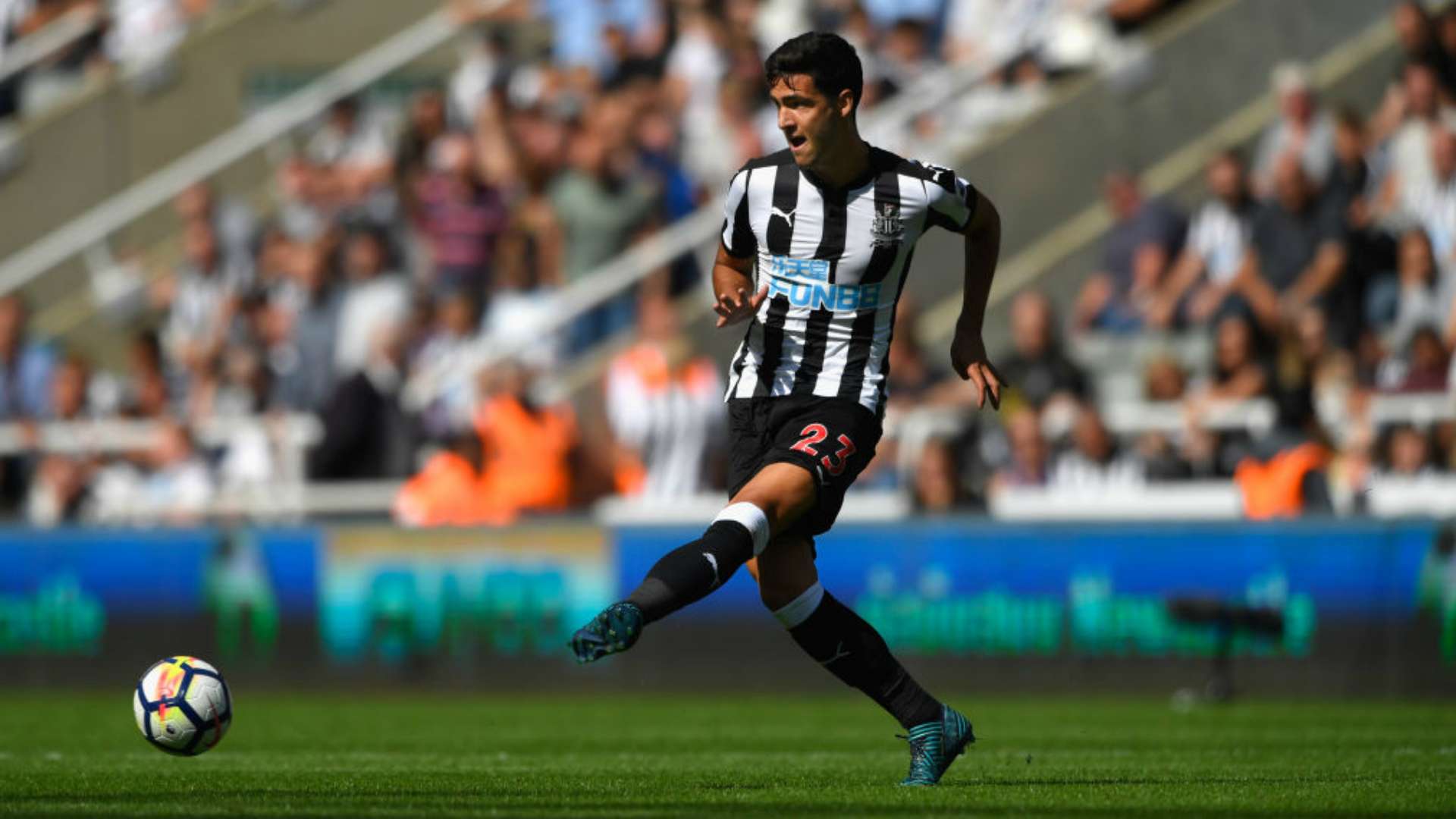 The Newcastle player Mikel Merino