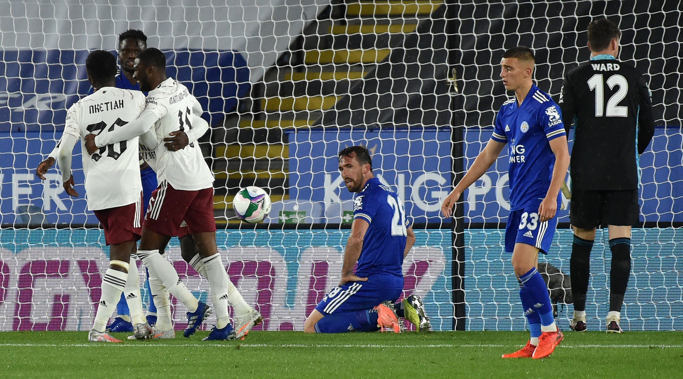 Fuchs Arsenal Leicester 2020