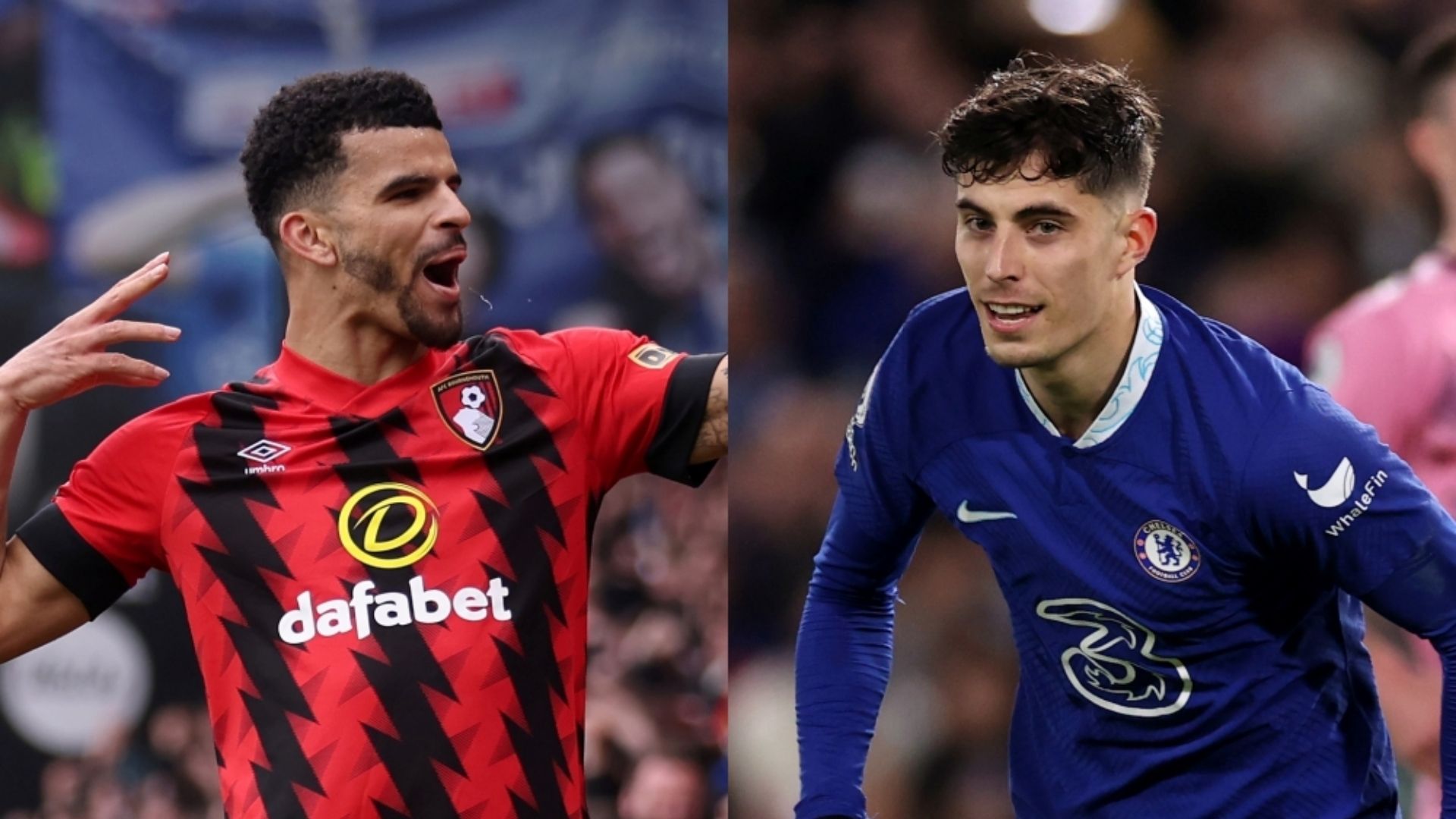 Dominic Solanke Bournemouth Kai Havertz Chelsea