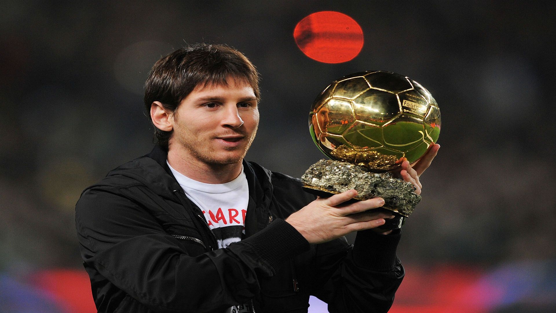 Messi first ballon dor