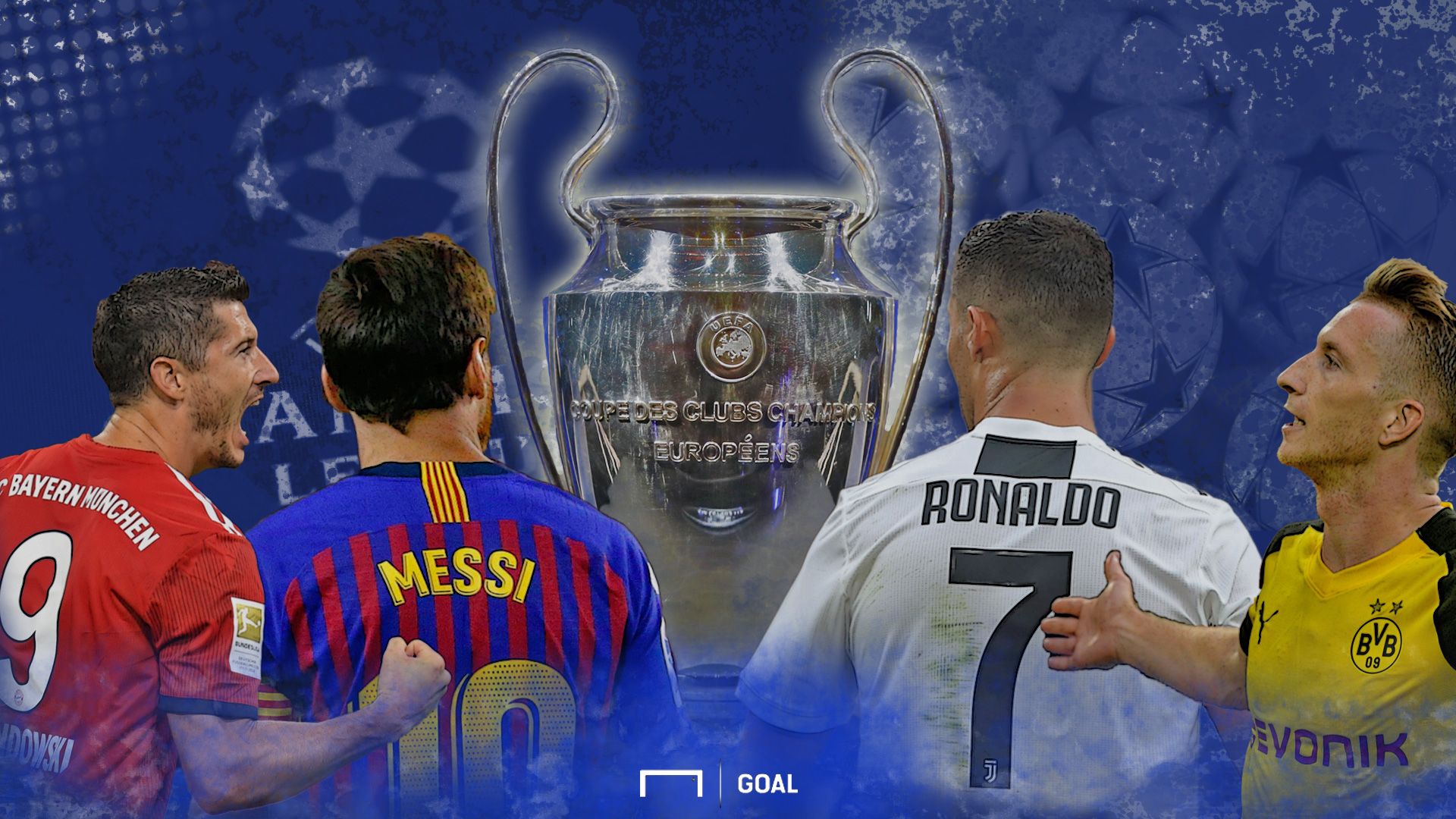 GFX Champions League Auslosung 2018/19