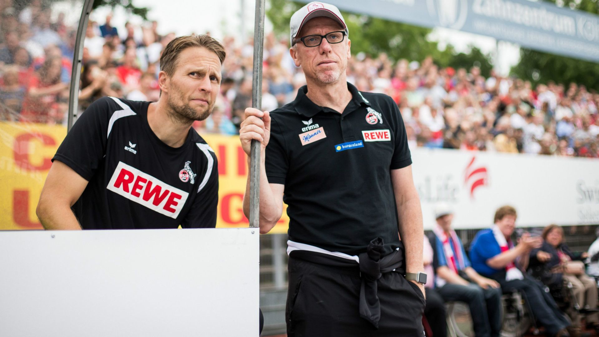 Alexander Bade Peter Stoger 1 FC Koln