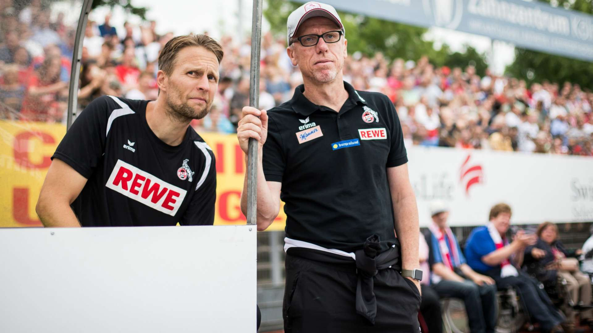 Alexander Bade Peter Stoger 1 FC Koln