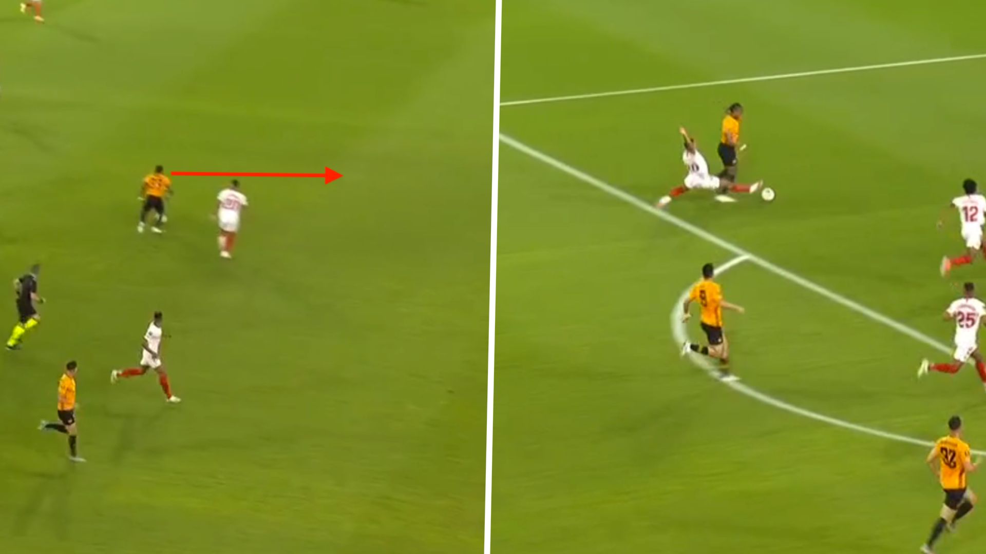 GFX Adama Traore Wolverhampton Sevilla