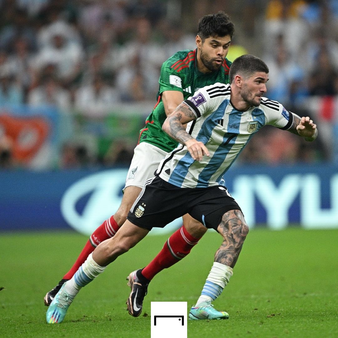 Rodrigo De Paul Argentina Mexico 2022 World Cup GFX