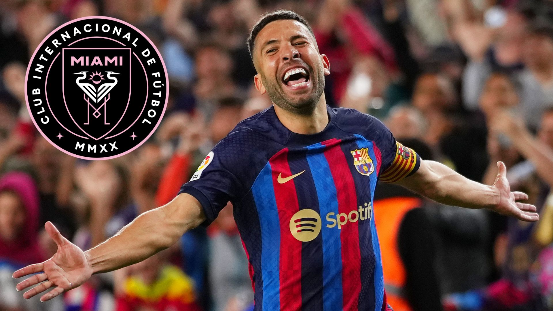 Jordi Alba Inter Miami badge