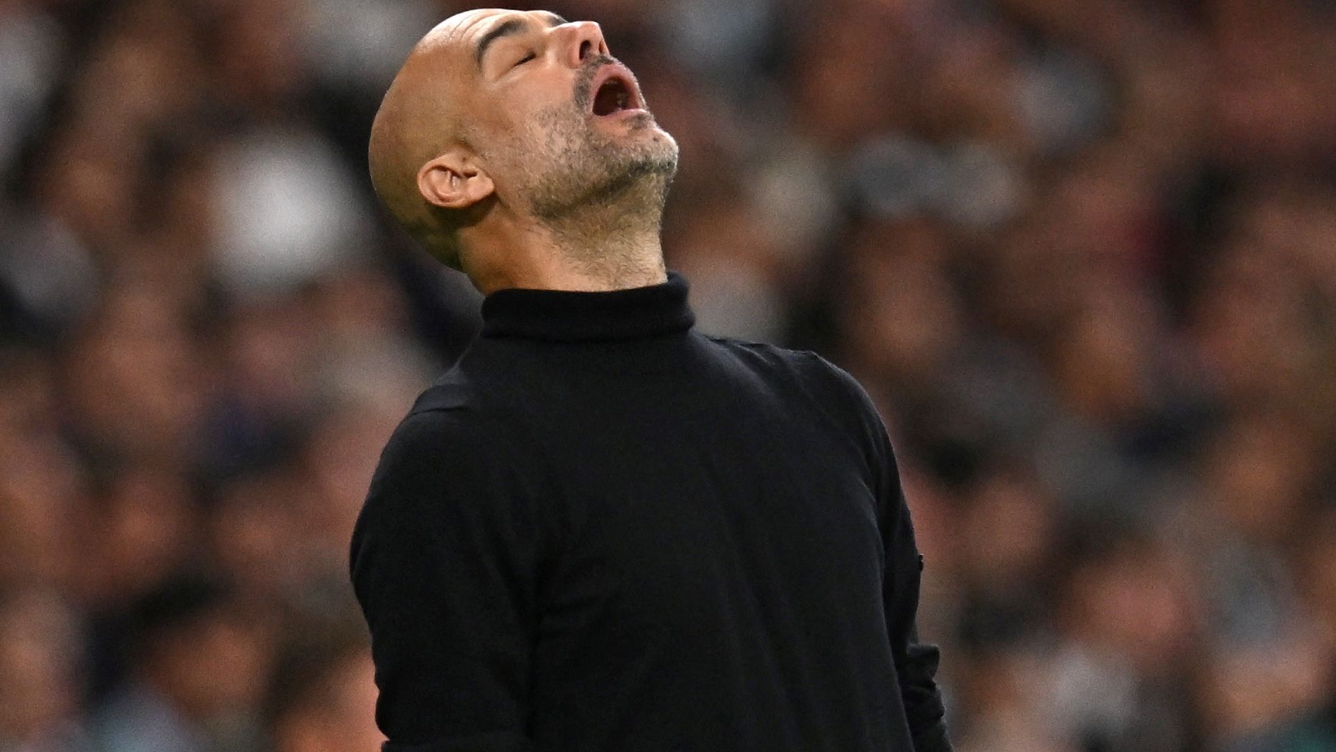 Pep Guardiola react Manchester City 2021-22