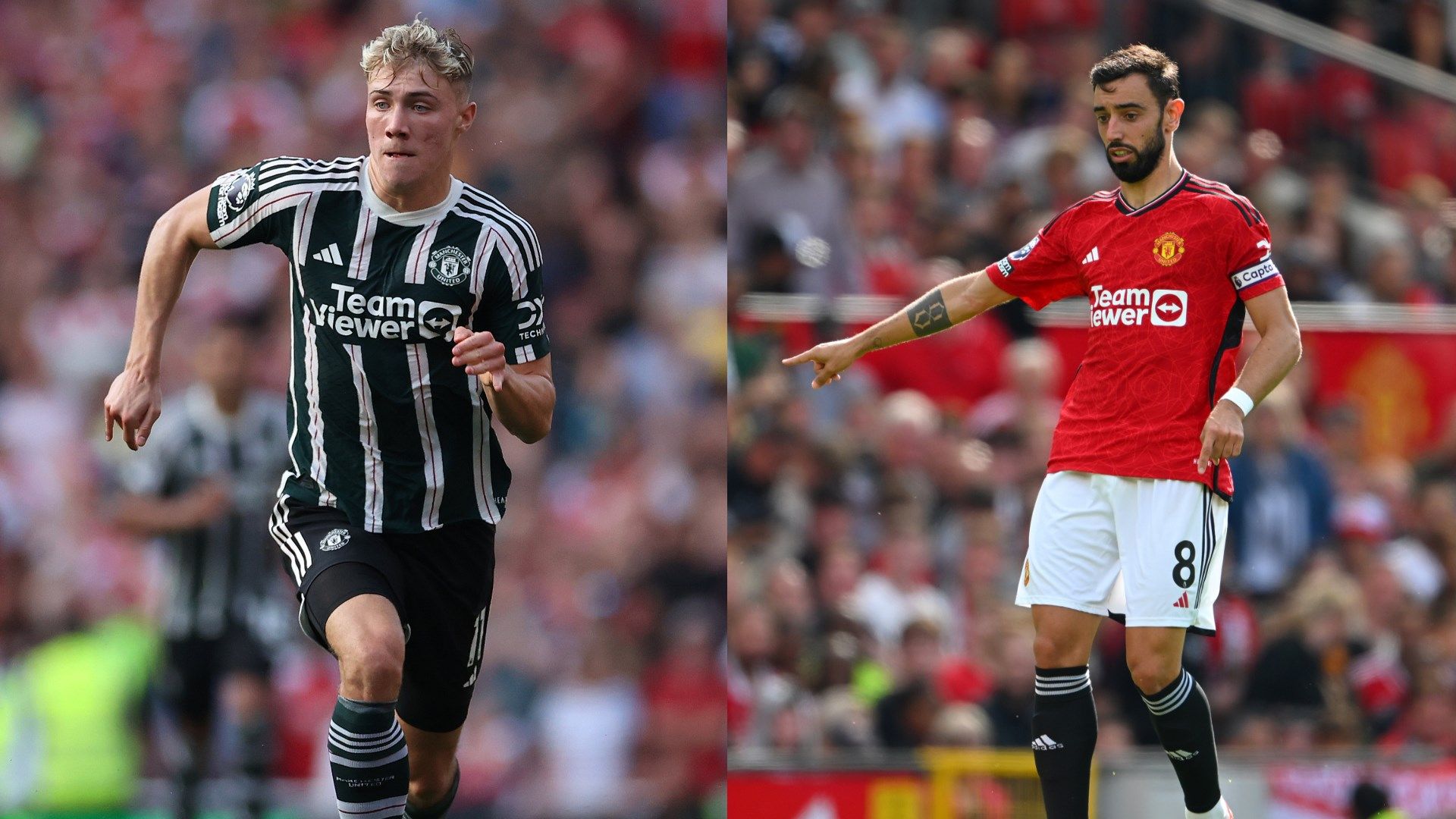 Bruno Fernandes Rasmus Hojlund