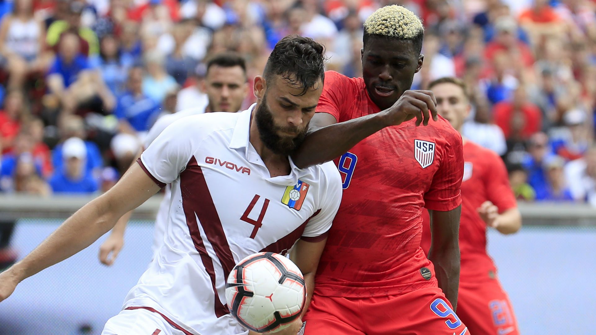 Zardes USMNT Venezuela